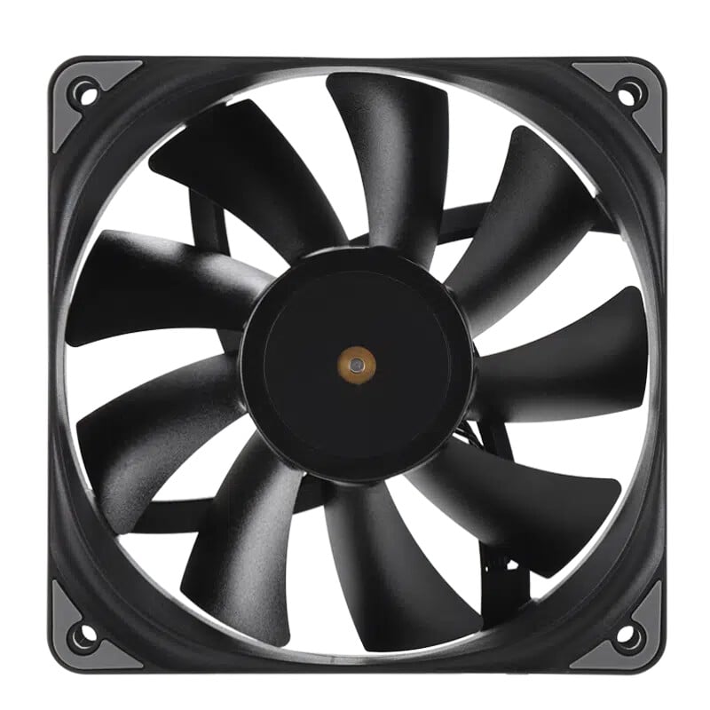 ICPU-GE-SIL12BK vanta una ventola ad alto flusso d aria di nuova concezione, il cuscinetto idrodinamico avanzato e l IC del driver del motore silenzioso. Silent 12 include anche un set di cuscinetti in gomma morbida per eliminare le vibrazioni, ridurre il