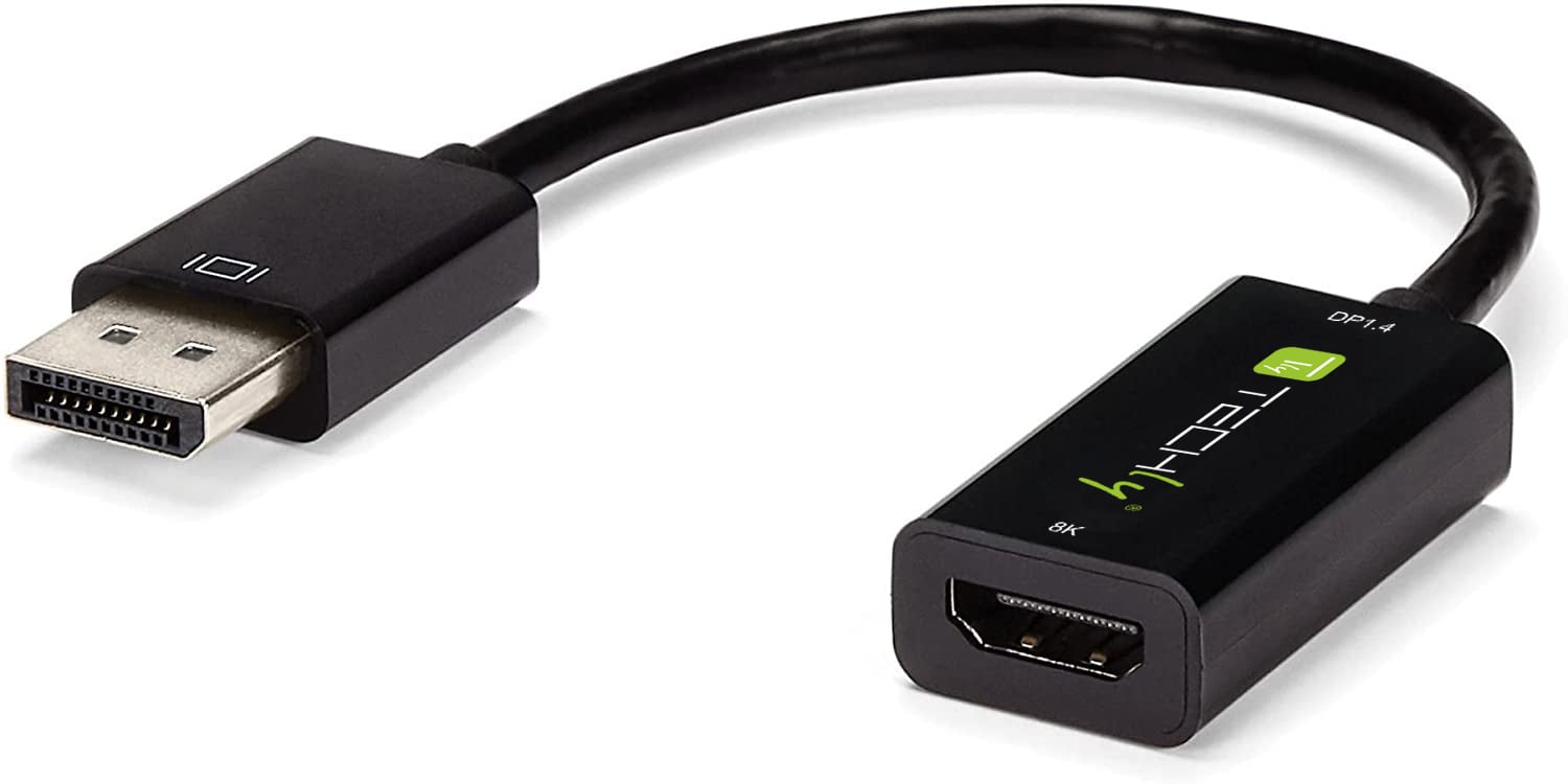 IADAP DP-HDMIF8K è un adattatore attivo DisplayPort1.4 a HDMI che consente di trasmettere segnali dal PC host a un monitor HDMI. Trasmette audio e video ad alta definizione dal tuo computer a un televisore HDTV per streaming video o giochi; collega