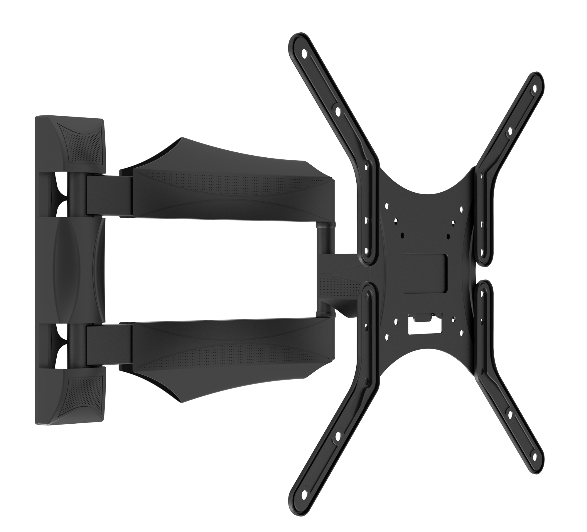 Supporto a Muro Slim per TV LED LCD 25-52'' Full Motion Nero