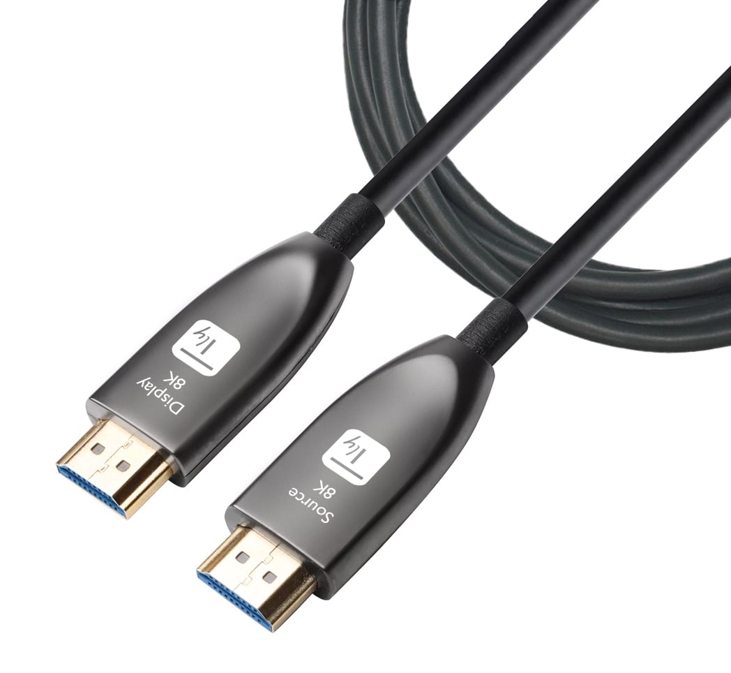 Il cavo audio video HDMI™ ad alta velocità attivo è caratterizzato da conduttori in rame e in fibra, offrendo una struttura più leggera e flessibile ideale per l installazione in spazi ristretti e a distanze maggiori: la soluzio