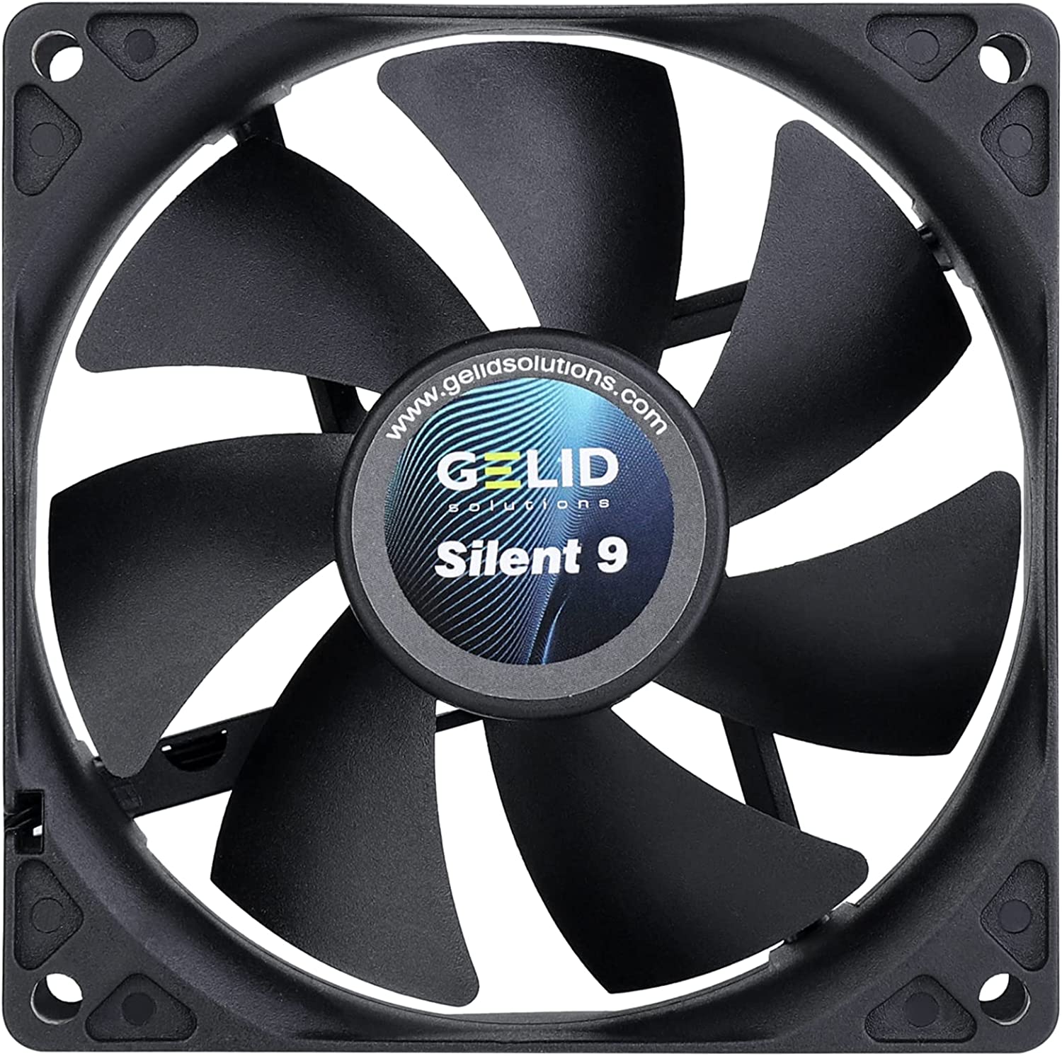 ICPU-GE-SIL9BK vanta una ventola ad alto flusso d aria di nuova concezione, il cuscinetto idrodinamico avanzato e l IC del driver del motore silenzioso. Silent 9 include anche un set di cuscinetti in gomma morbida per eliminare le vibrazioni, ridurre il r