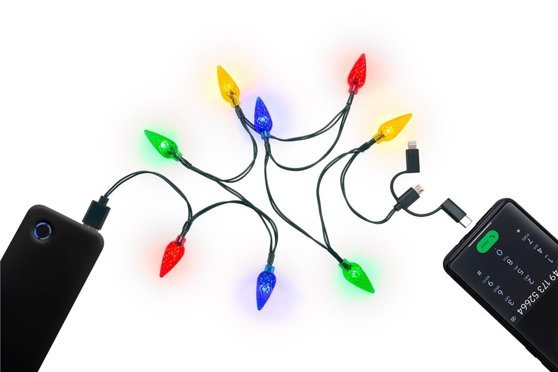 Cavo di Ricarica USB per Smartphone con Luci a LED