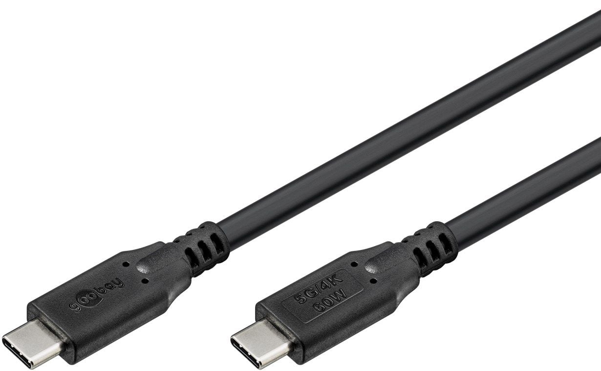 Velocità, semplicità ed efficienza: questo versatile cavo USB-C™ è la soluzione ideale per il trasferimento dati superveloce e la ricarica superveloce di telefoni cellulari, cuffie, smartwatch o tablet tramite Power Delivery (US