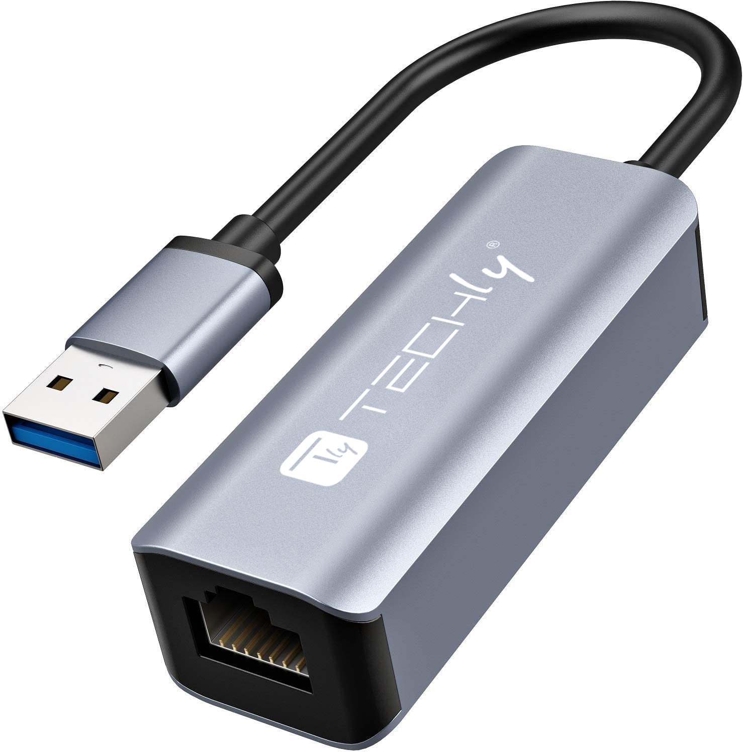 Adattatore Convertitore USB 3.2 tipo A a RJ45 Gigabit