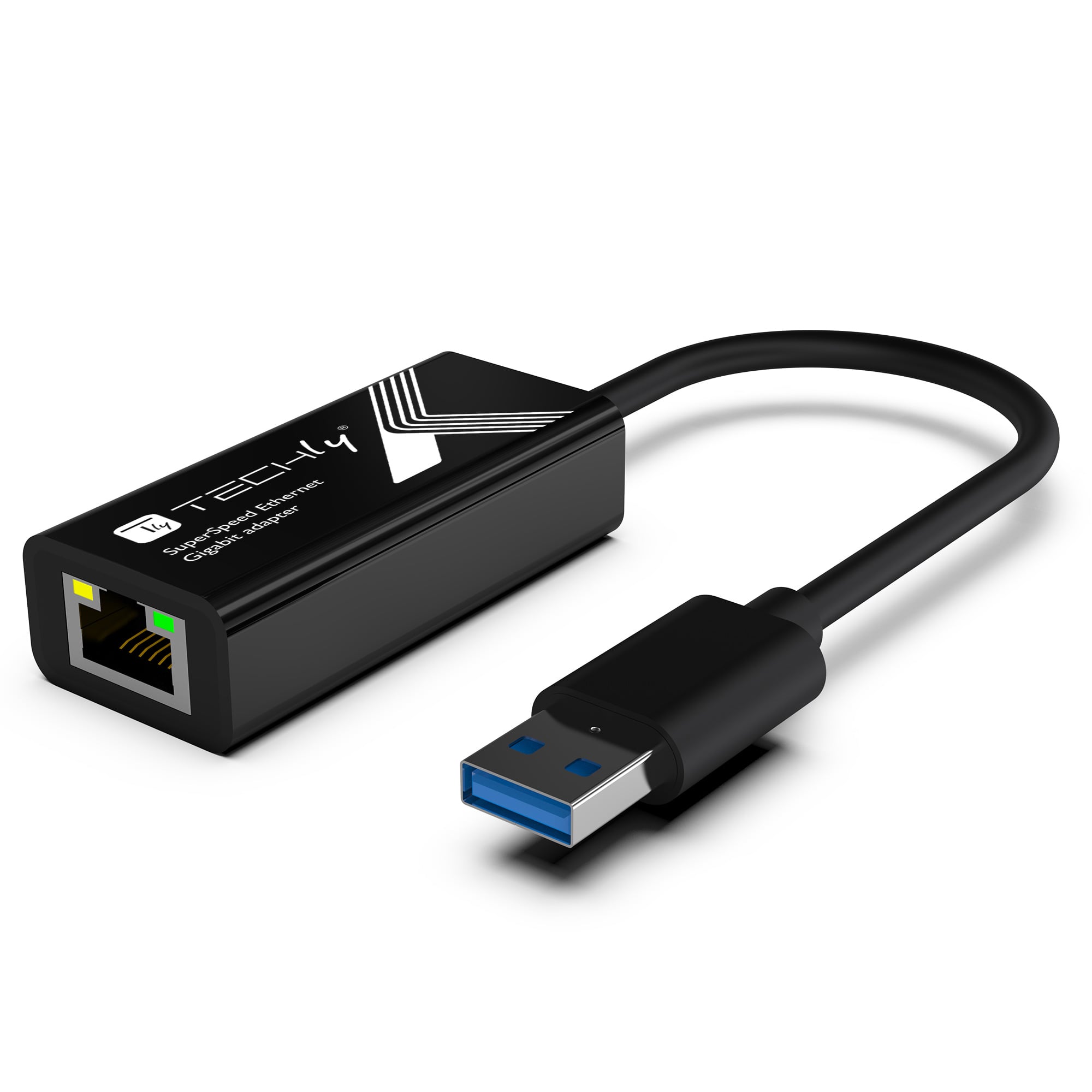 IDATA USB-ETGIGA3T3 consente di convertire una porta USB in una porta 10/100/100 Base-T Ethernet. Fornisce una connessione di rete Gigabit conveniente per desktop, notebook e altri dispositivi utilizzando le comuni porte USB. E  sufficiente usare le porte