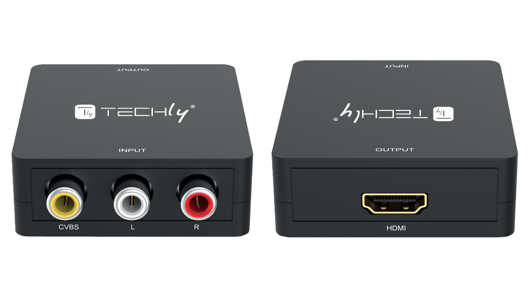 Mini Convertitore Video Composito a HDMI 720p 1080p con Cavo USB