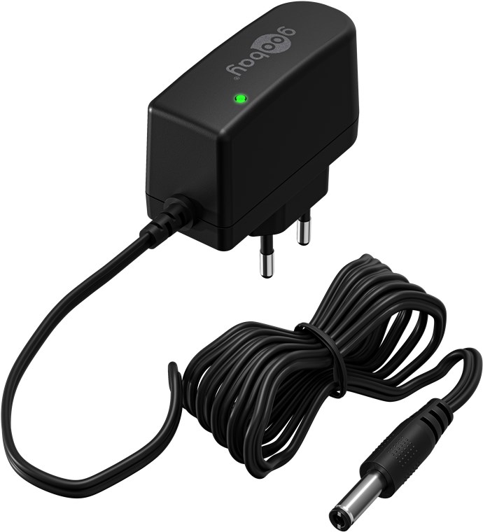 L alimentatore IPW-12V1-25B da 1A è la vostra pratica fonte di energia per molti piccoli dispositivi come dischi rigidi esterni, scanner, telefoni, sistema ISDN o fax. L elevata efficienza di conversione energetica e il basso consumo in stand-by ri