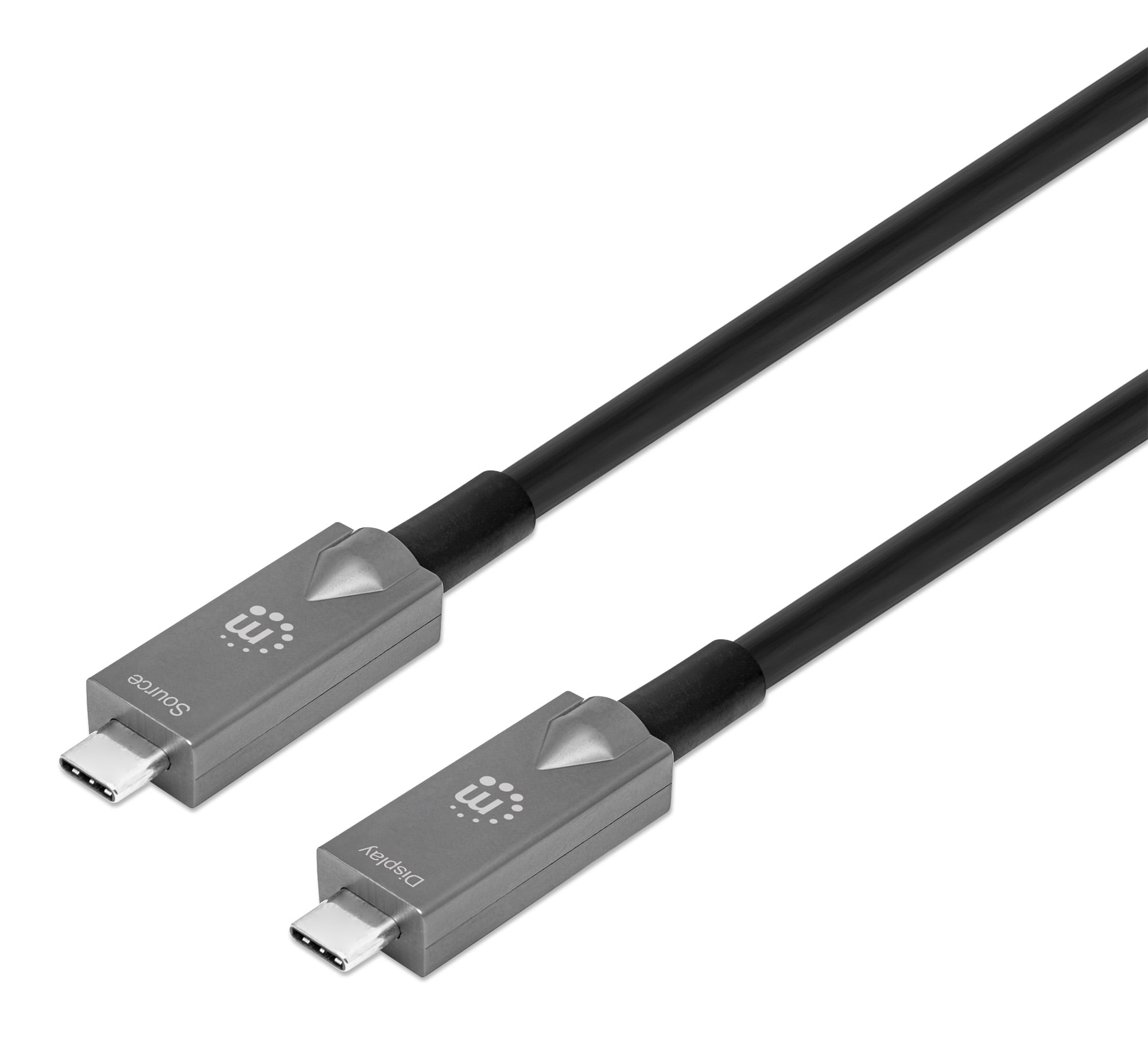 Cavo Ottico Attivo Dati e Video USB 3.2 Gen 2 USB-C™ M/M Fibra Ottica 4K 7,5 m