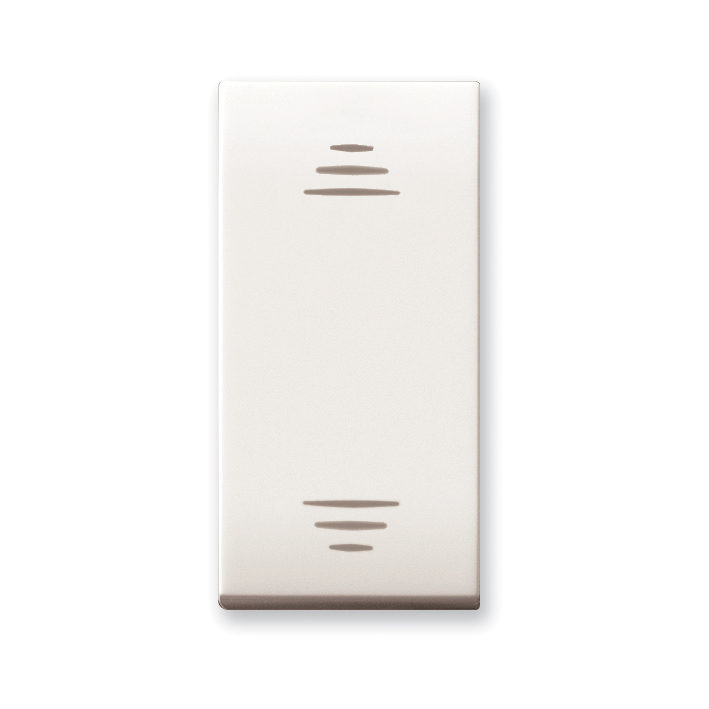 Domus S44 Interruttore 1P 16AX Illuminabile Bianco Lucido