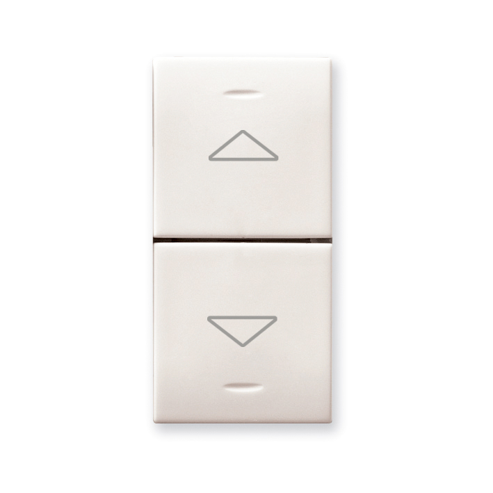 Domus S44 Commutatore Stabile 1P 10AX Bianco Lucido
