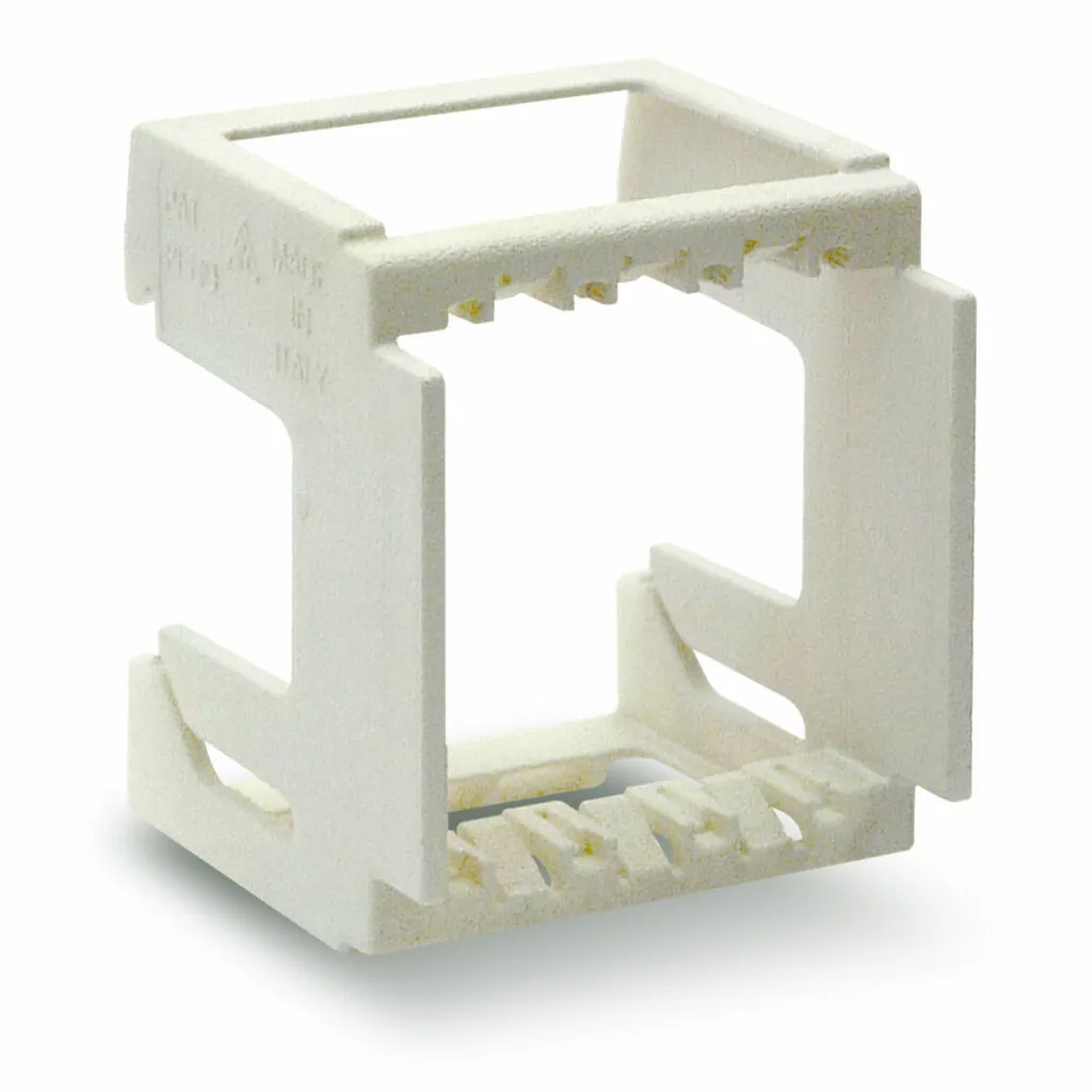 Supporto 2 Moduli S44 per Guida EN50022 Larghezza Pari a 3 Moduli DIN