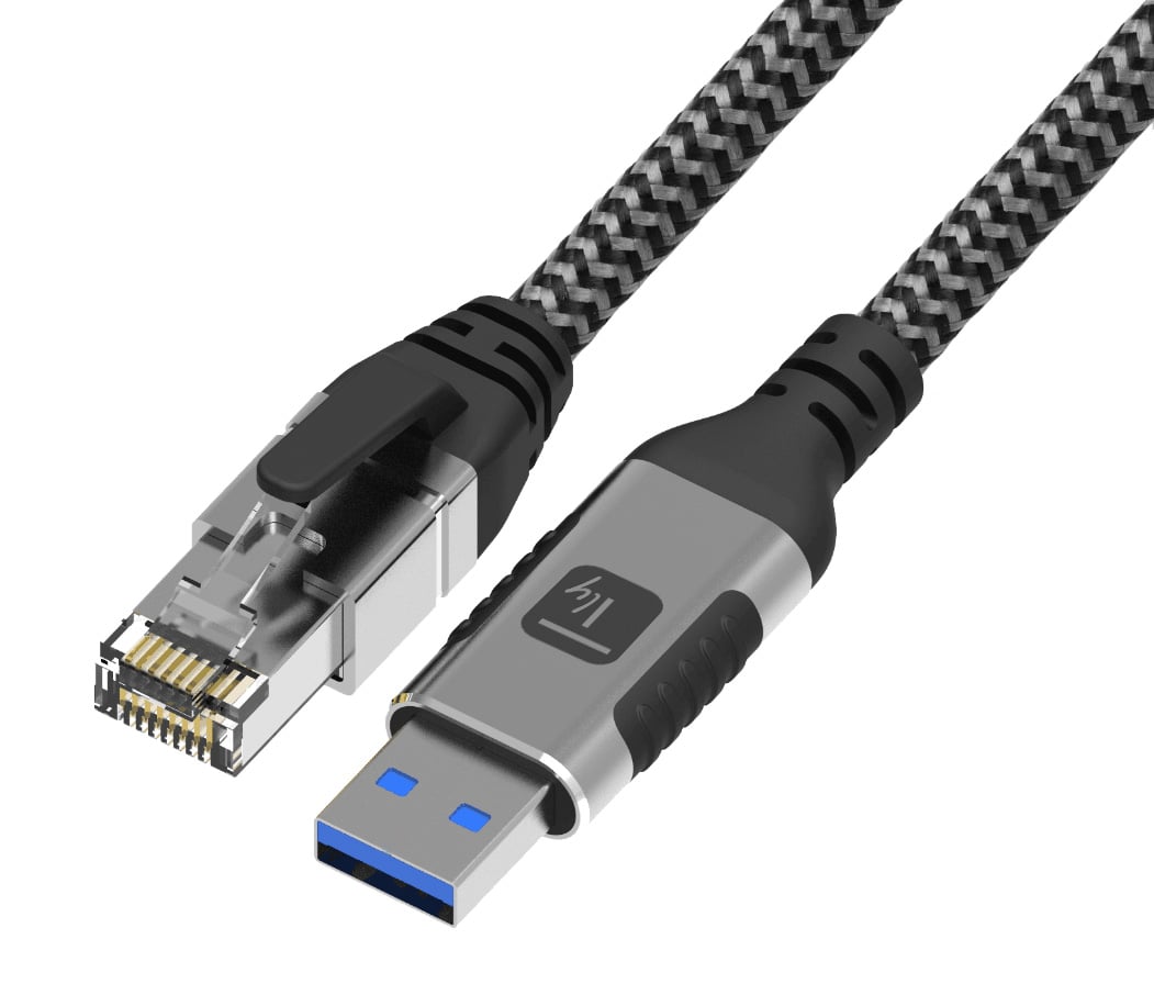 Cavo USB 3.2 Tipo A Maschio a Ethernet RJ45 Maschio 3 metri