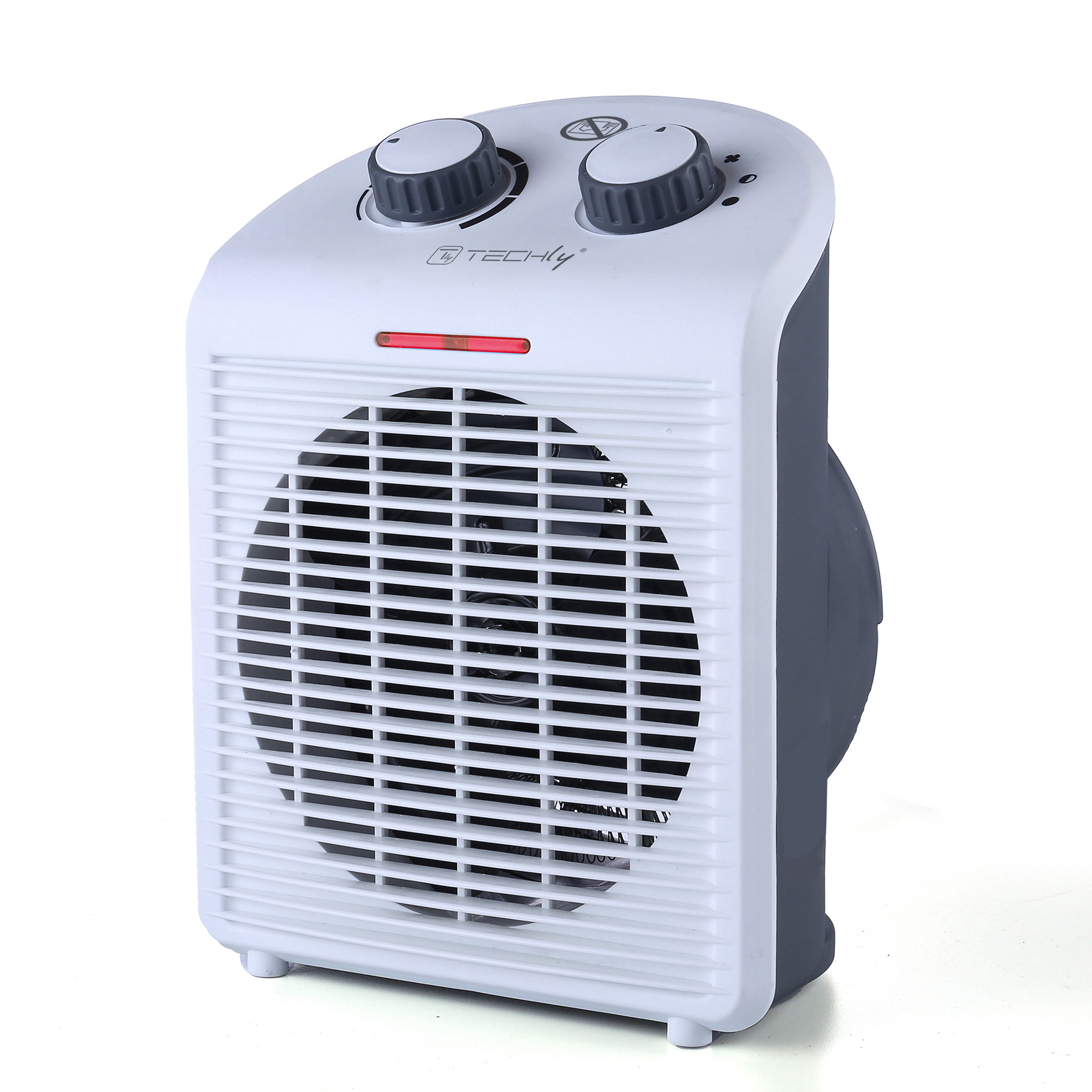 Termoventilatore dalle ridotte dimensioni, pratico da portare ovunque con sé anche grazie alla comoda maniglia integrata nella parte posteriore. Grazie al suo design innovativo e alla struttura robusta, il termoventilatore rimane sempre affidabile