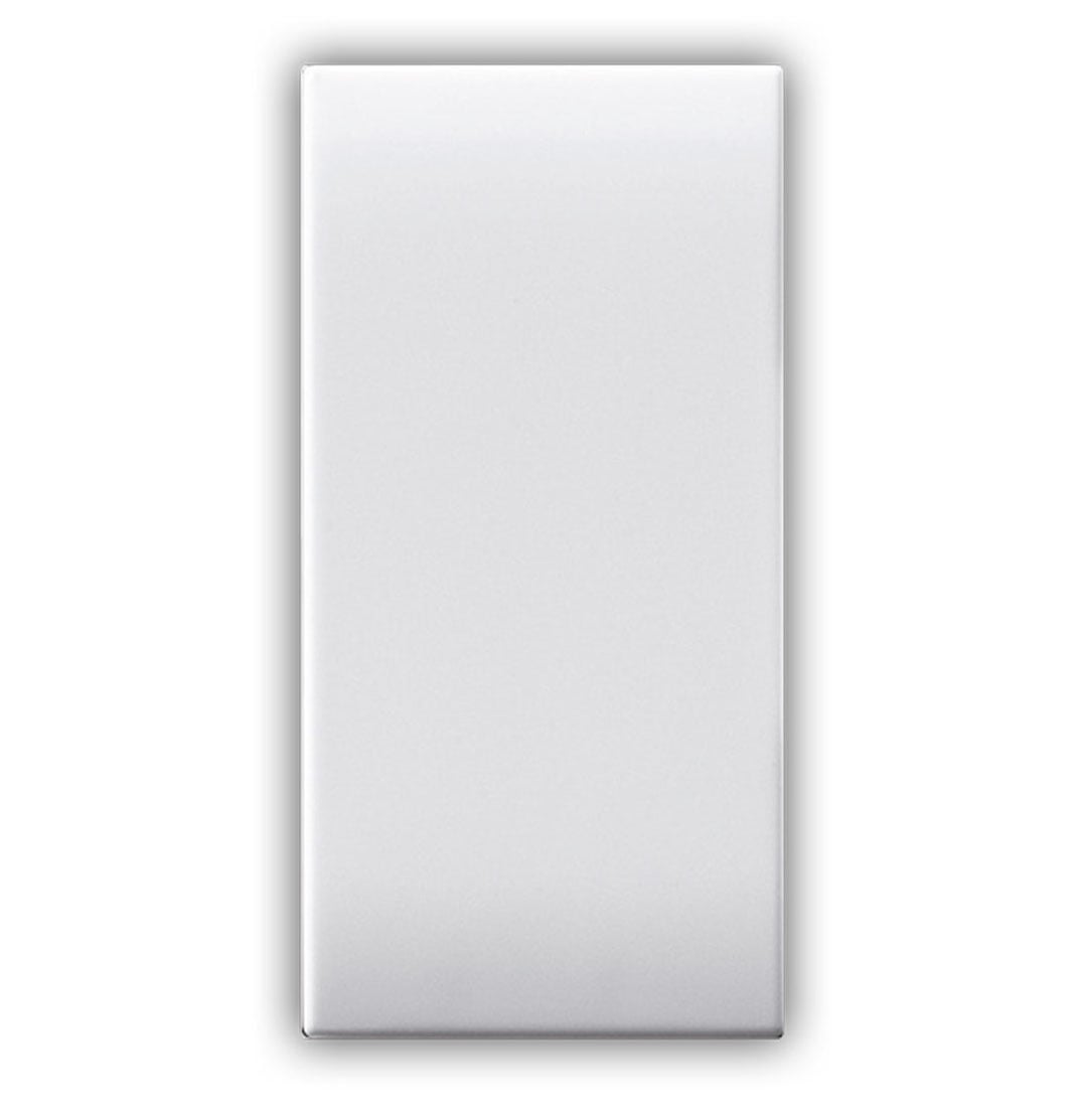 Domus S44 Tappo Copriforo 1 Modulo Bianco Lucido RAL 9010
