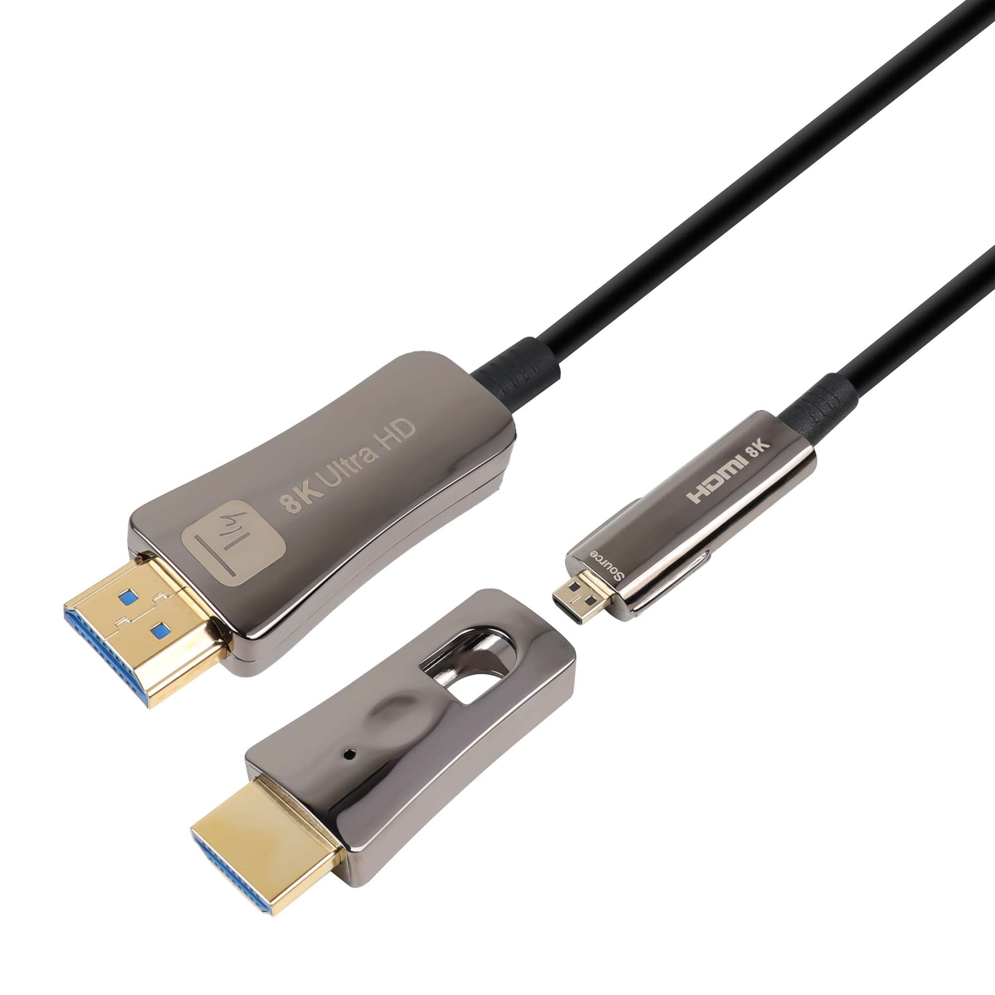 Cavo HDMI™ A/A Micro HDMI™ Active Optical Cable in Fibra Ottica 8K 20m