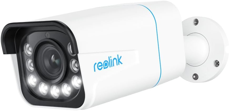 Telecamera di Sicurezza 8MP 4K PoE IP67, Serie P430