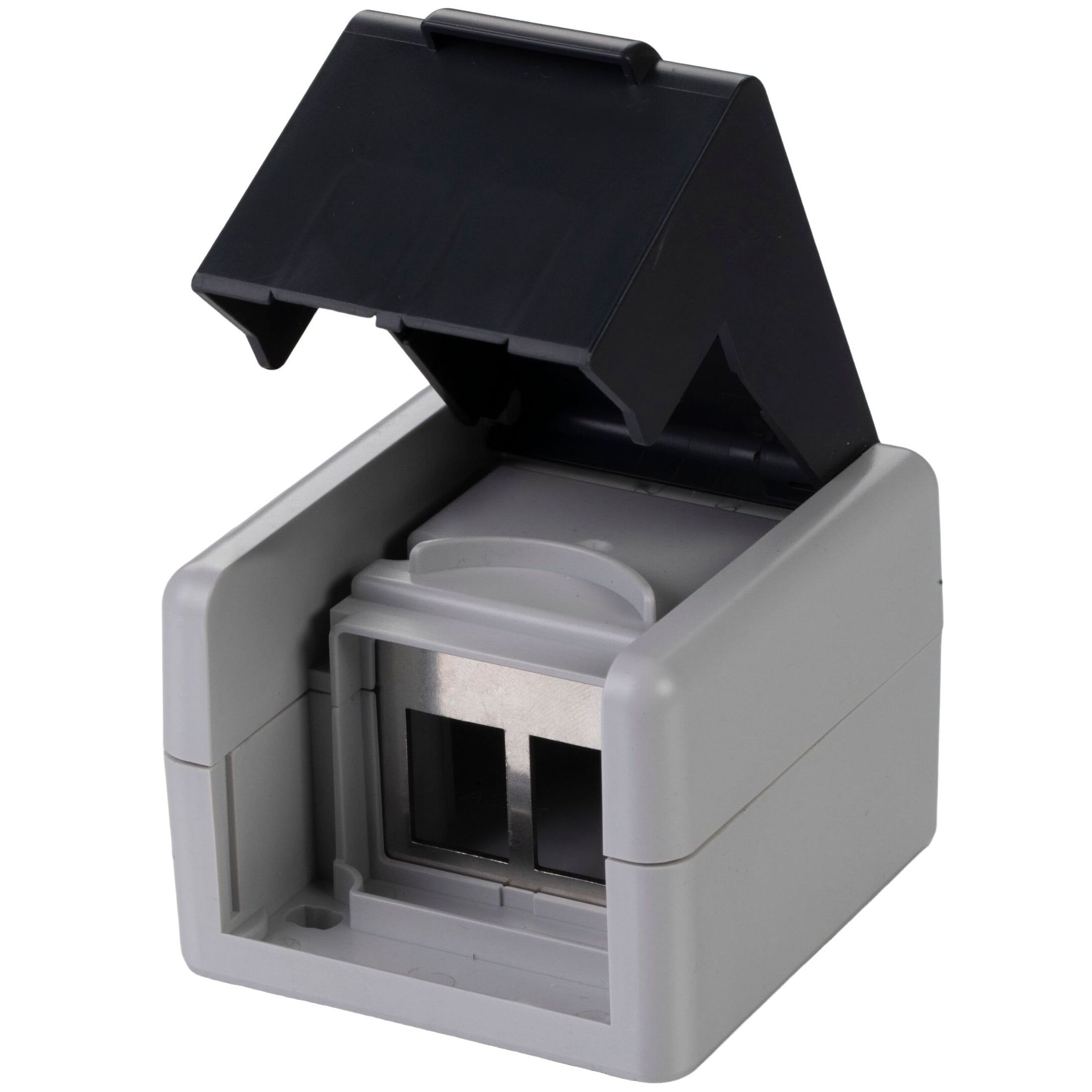 Scatola a Muro per 2 Frutti Keystone Slim IP44
