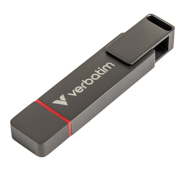 Memoria Dual USB-C/A 512 GB 3.2 Gen 1, Colore Grigio