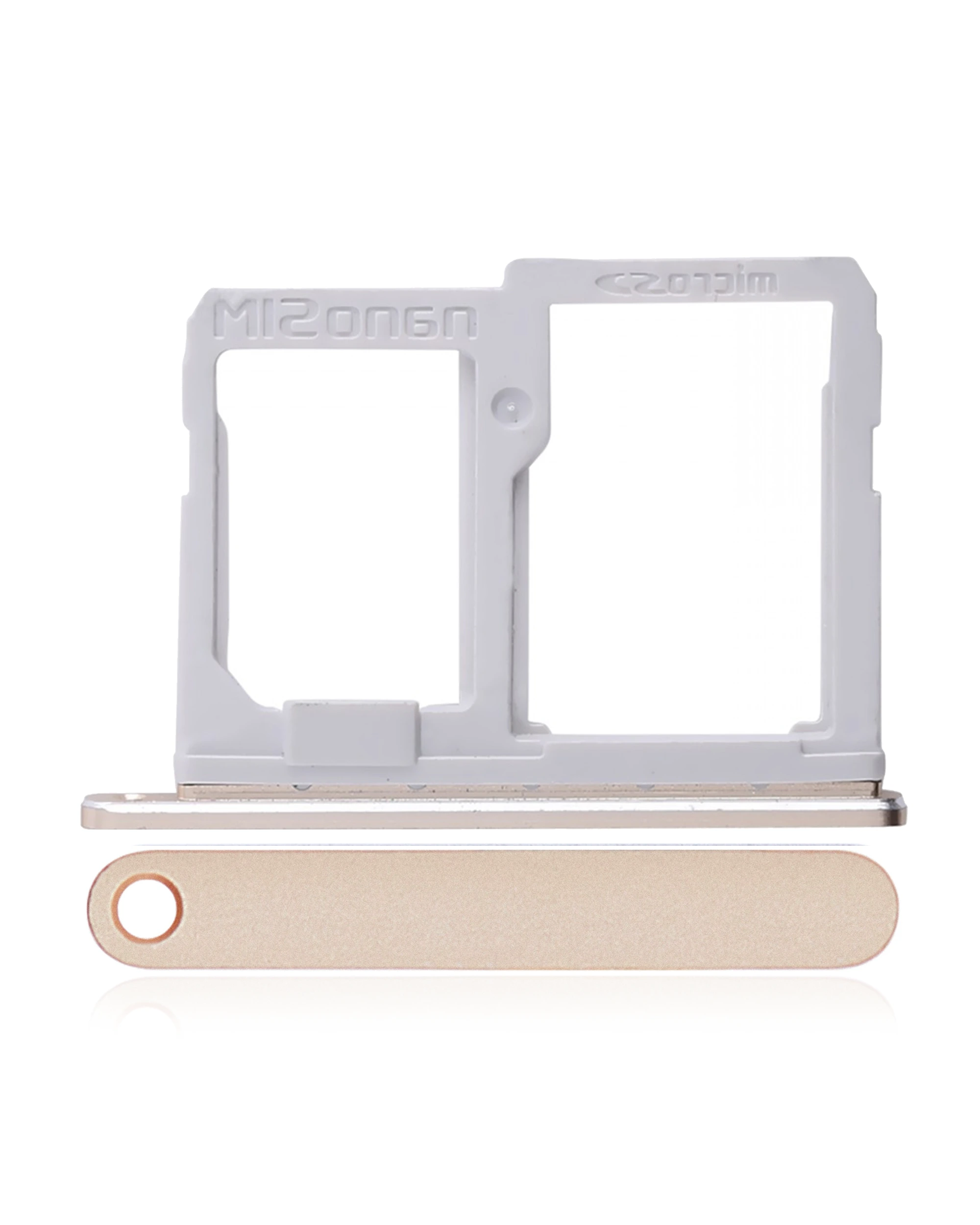 Sim Card + SD Card Tray per LG Q6 (M700) (Oro)