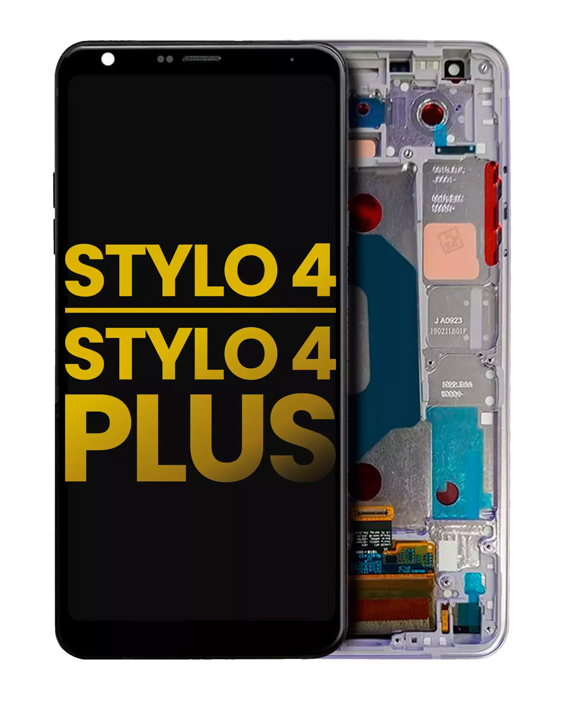 Display LCD completo con Frame per LG Stylo 4 / Stylo 4 Plus (Refurbished) (Lavanda Violet)