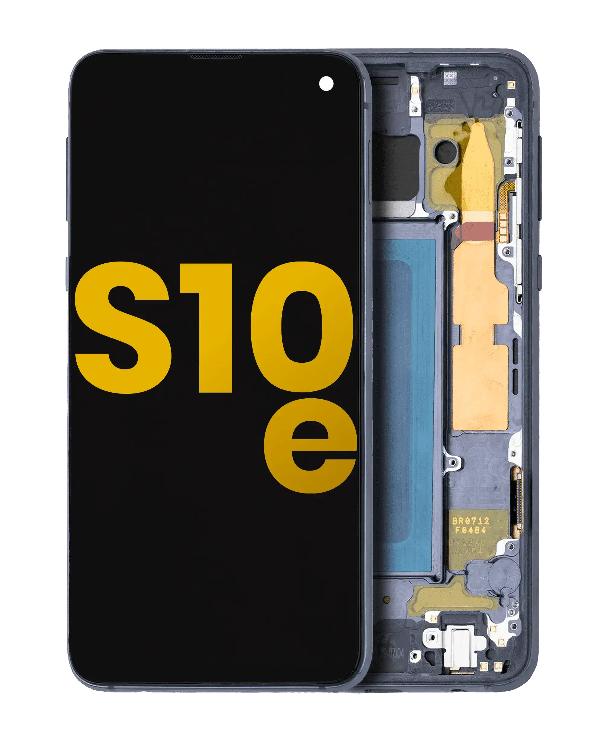 Display OLED completo con Frame per Samsung Galaxy S10E (Refurbished) (Prism Nero)
