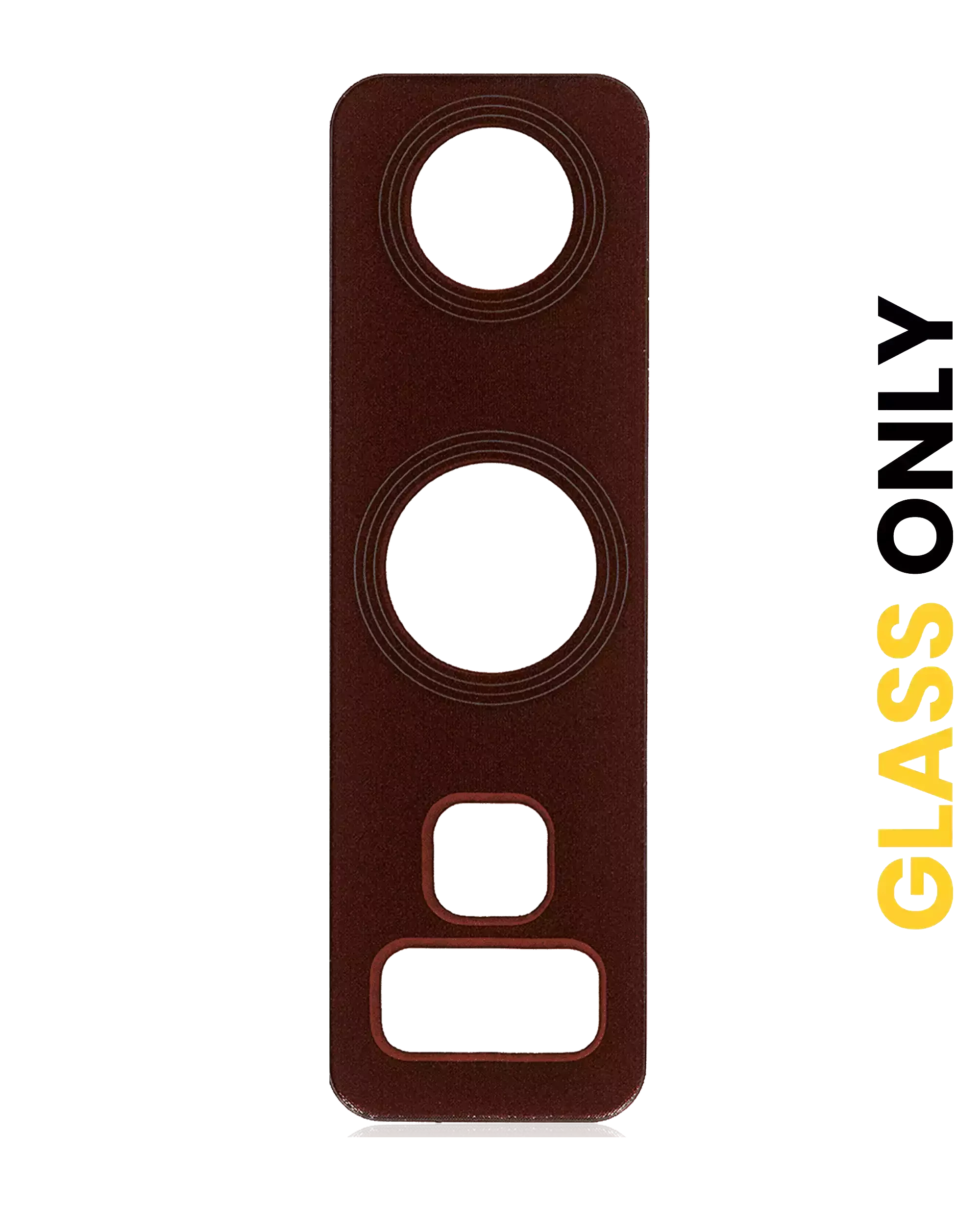 Lente fotocamera posteriore (solo vetro) con adesivo per Samsung Galaxy Note 9 (Metallic Copper)