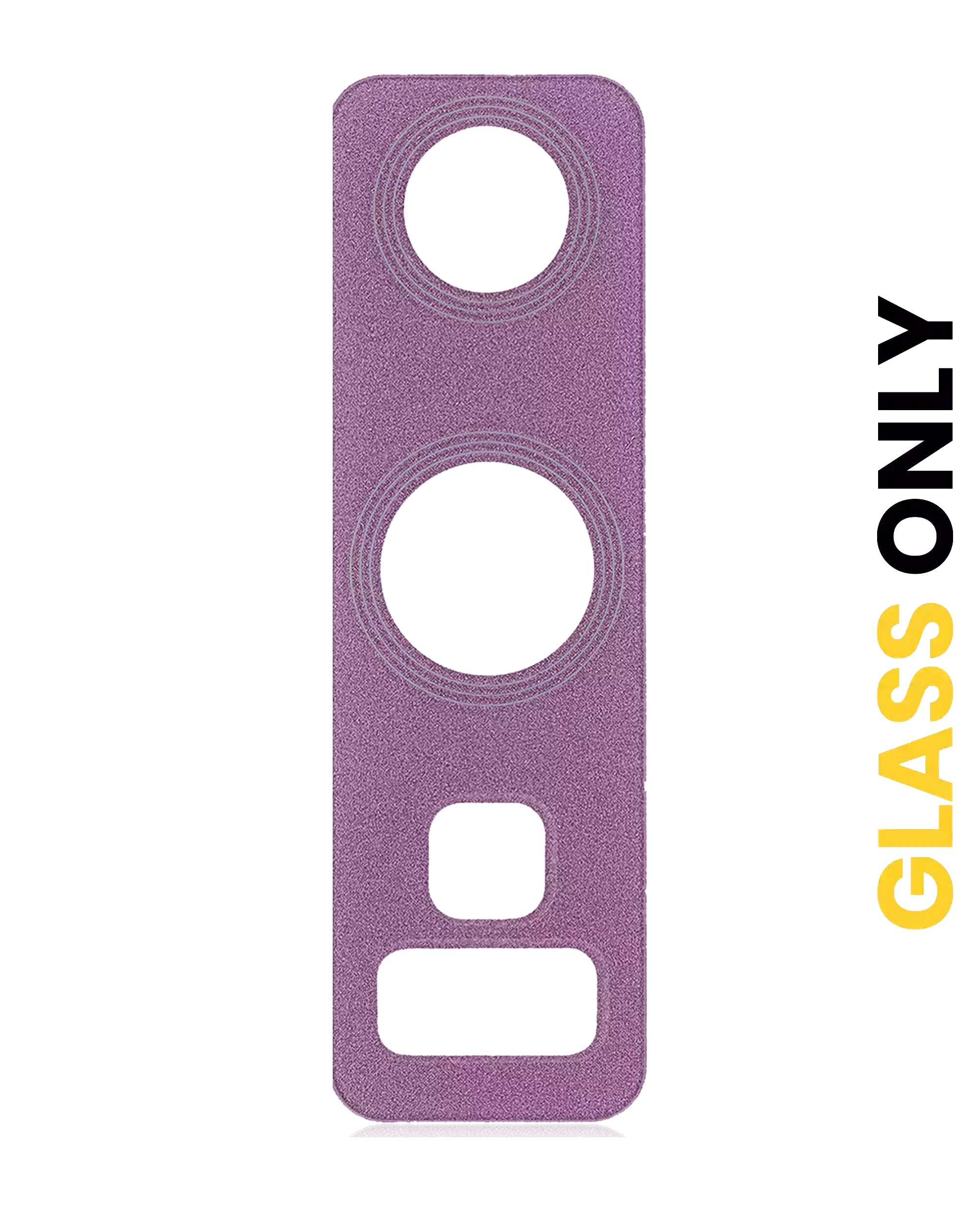 Lente fotocamera posteriore (solo vetro) con adesivo per Samsung Galaxy Note 9 (Lavanda Viola)