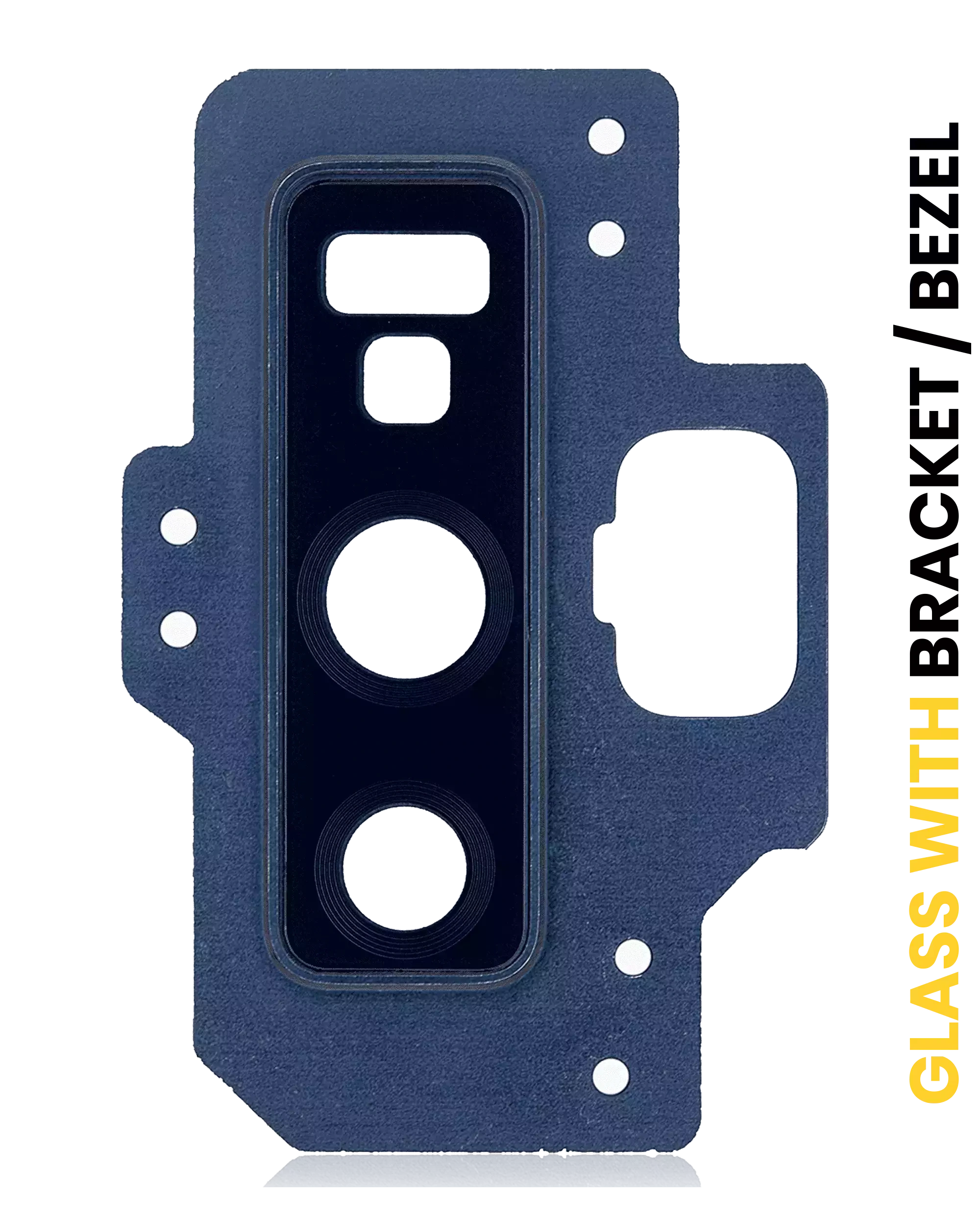 Lente fotocamera posteriore con staffa / Cornice per Samsung Galaxy Note 9 (Ocean Blu)