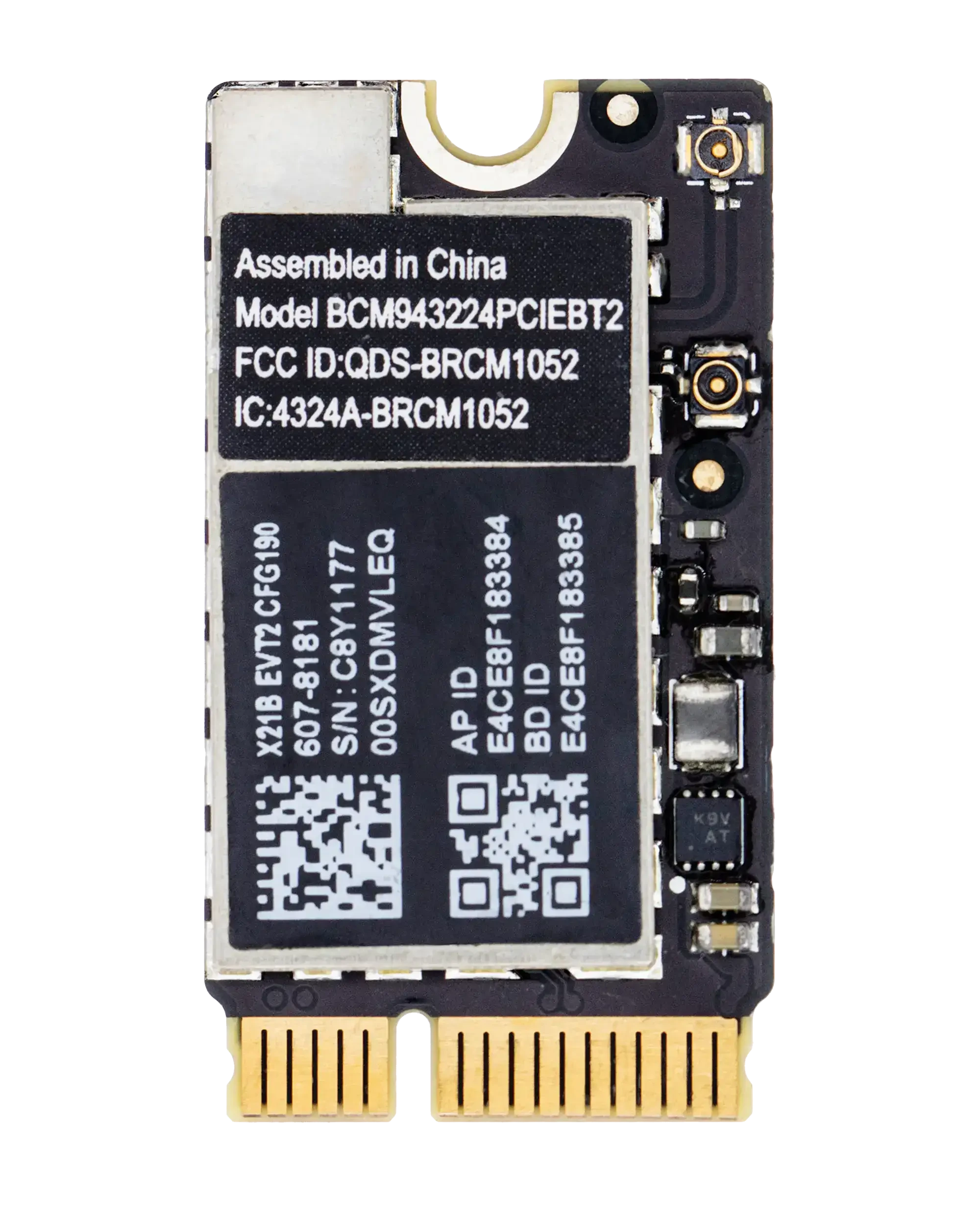 AirPort Wireless Network Card per MacBook Air 11" A1370 (2011) / 11" A1465 (2012) / 13" A1369 (2011) / 13" A1466 (2012)