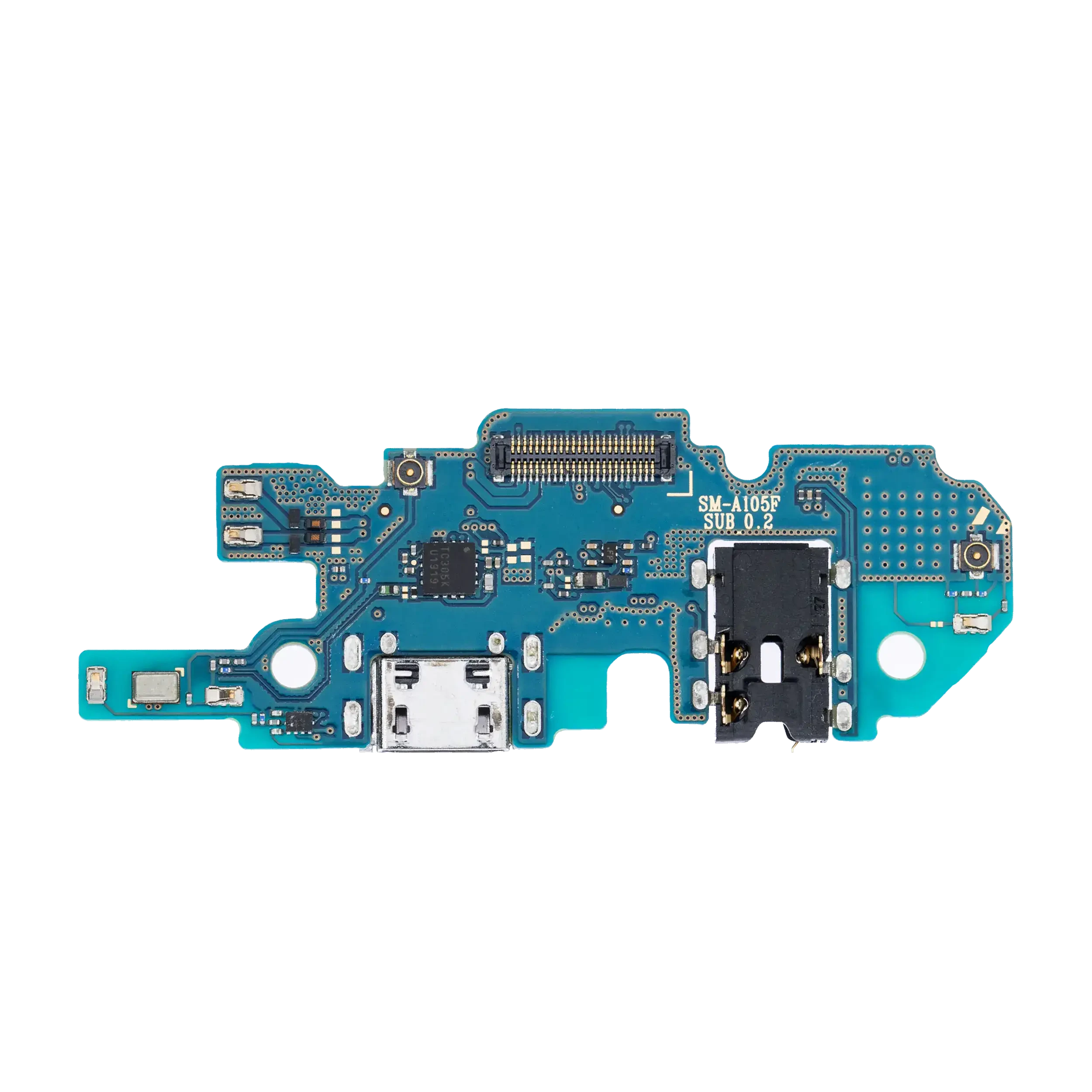 Flat connettore di ricarica con jack cuffie per Samsung Galaxy A10 (A105 / 2019) (Premium)
