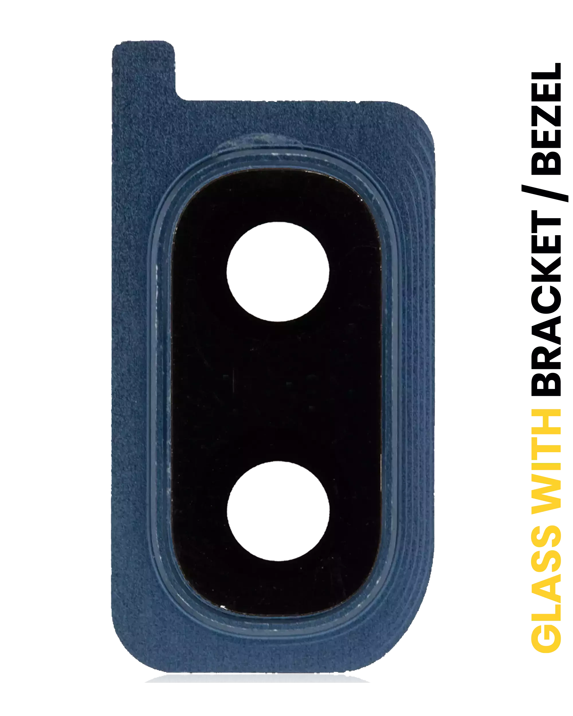 Lente fotocamera posteriore con staffa / Cornice per Samsung Galaxy A20 (A205 / 2019) (Deep Blu)