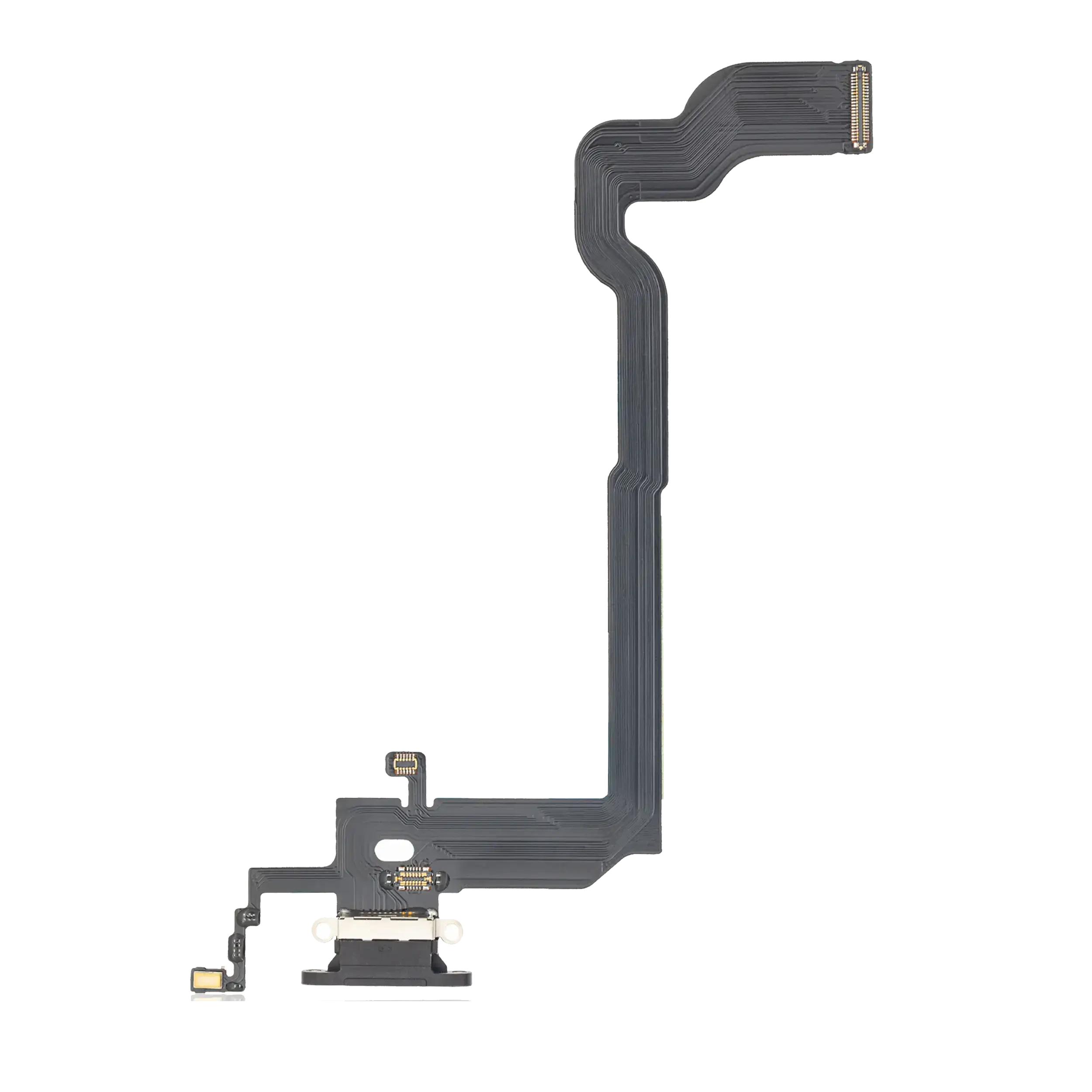 Flat connettore di ricarica per iPhone X (Aftermarket) (Grigio siderale)