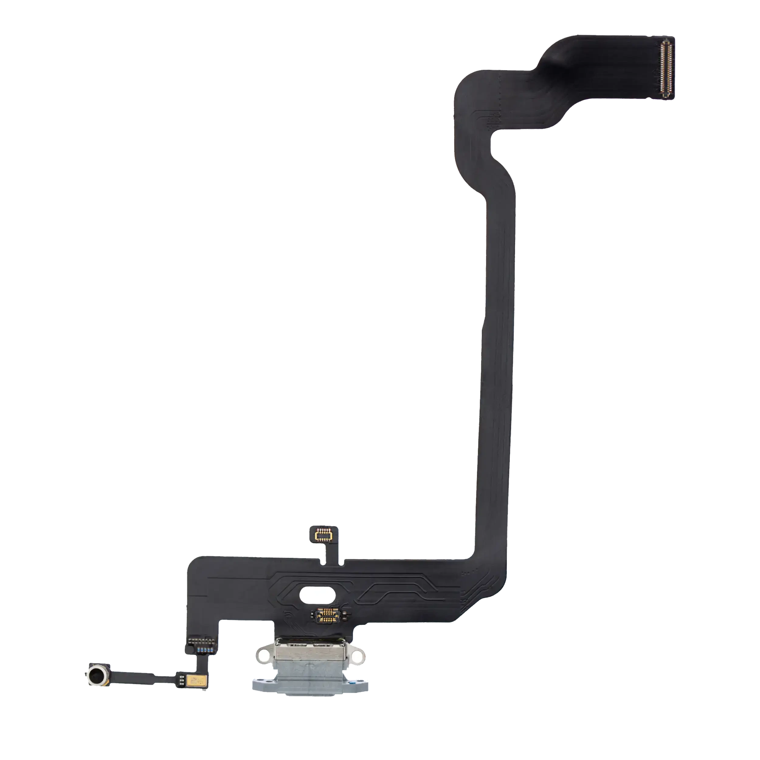 Flat connettore di ricarica per iPhone XS (Aftermarket) (Argento)