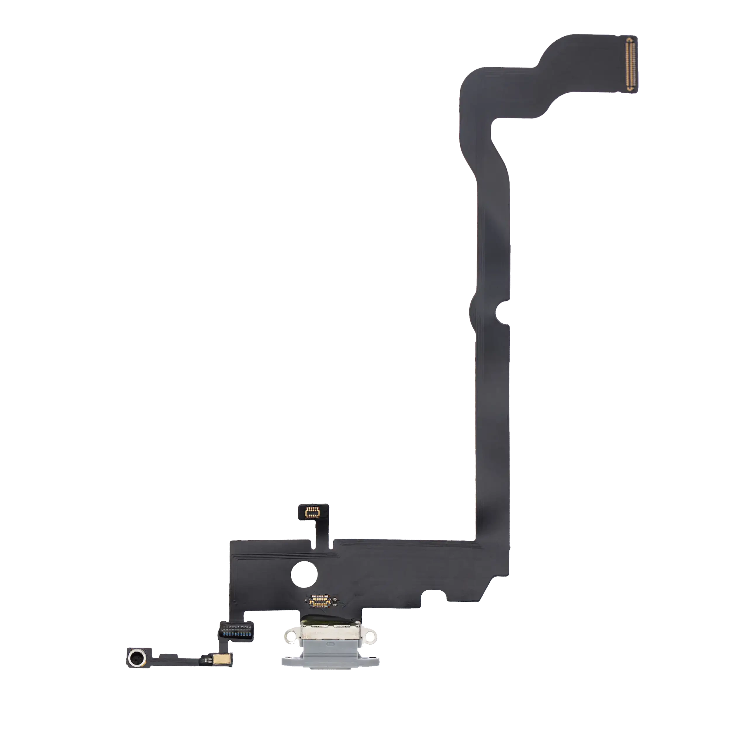 Flat connettore di ricarica per iPhone XS Max (Aftermarket) (Argento)