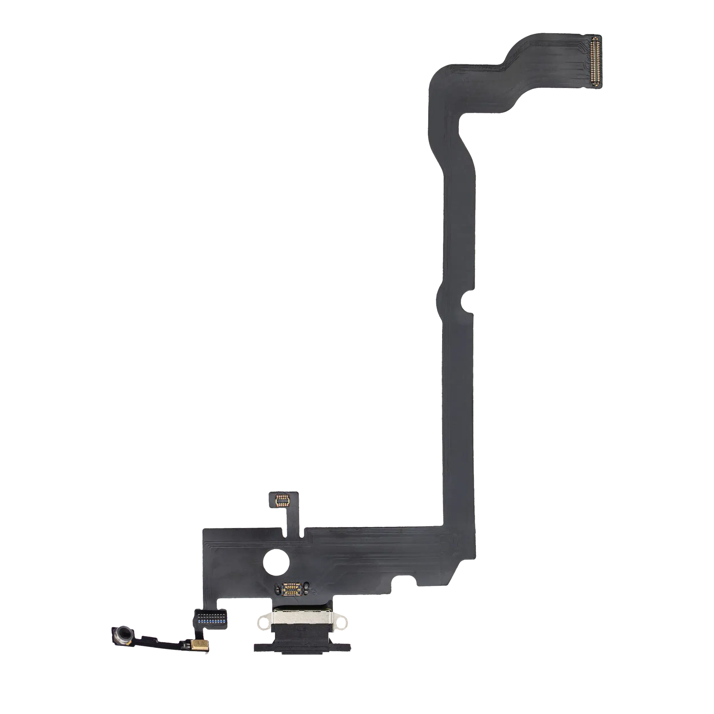 Flat connettore di ricarica per iPhone XS Max (Aftermarket) (Grigio siderale)