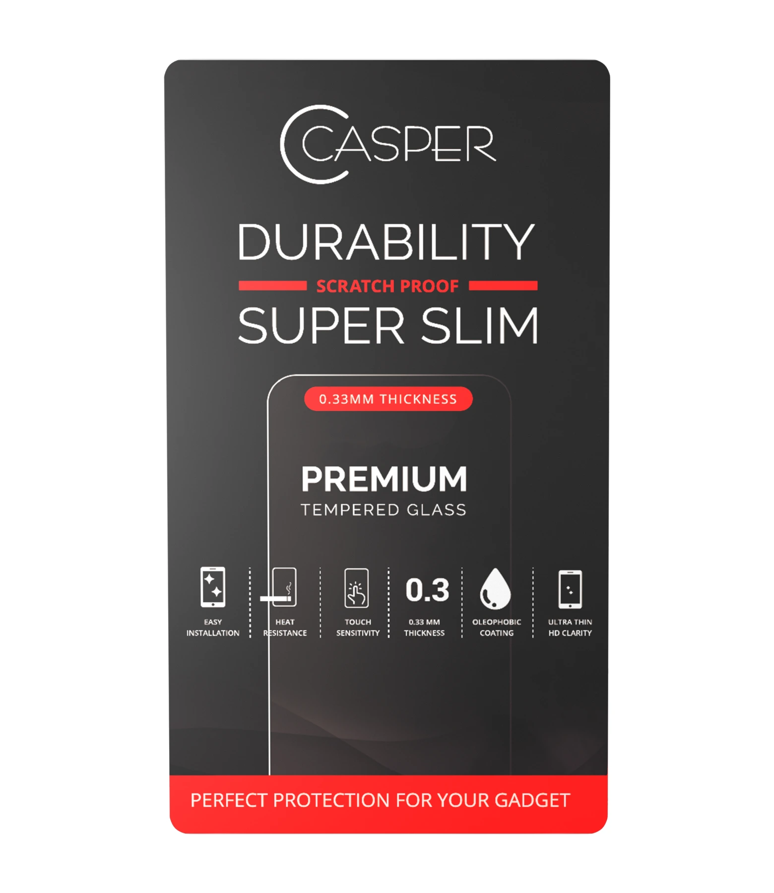 Casper UV Vetro temperato con Glue per Samsung Galaxy Note 10 Plus / 5G (Case Friendly) (confezione retail)