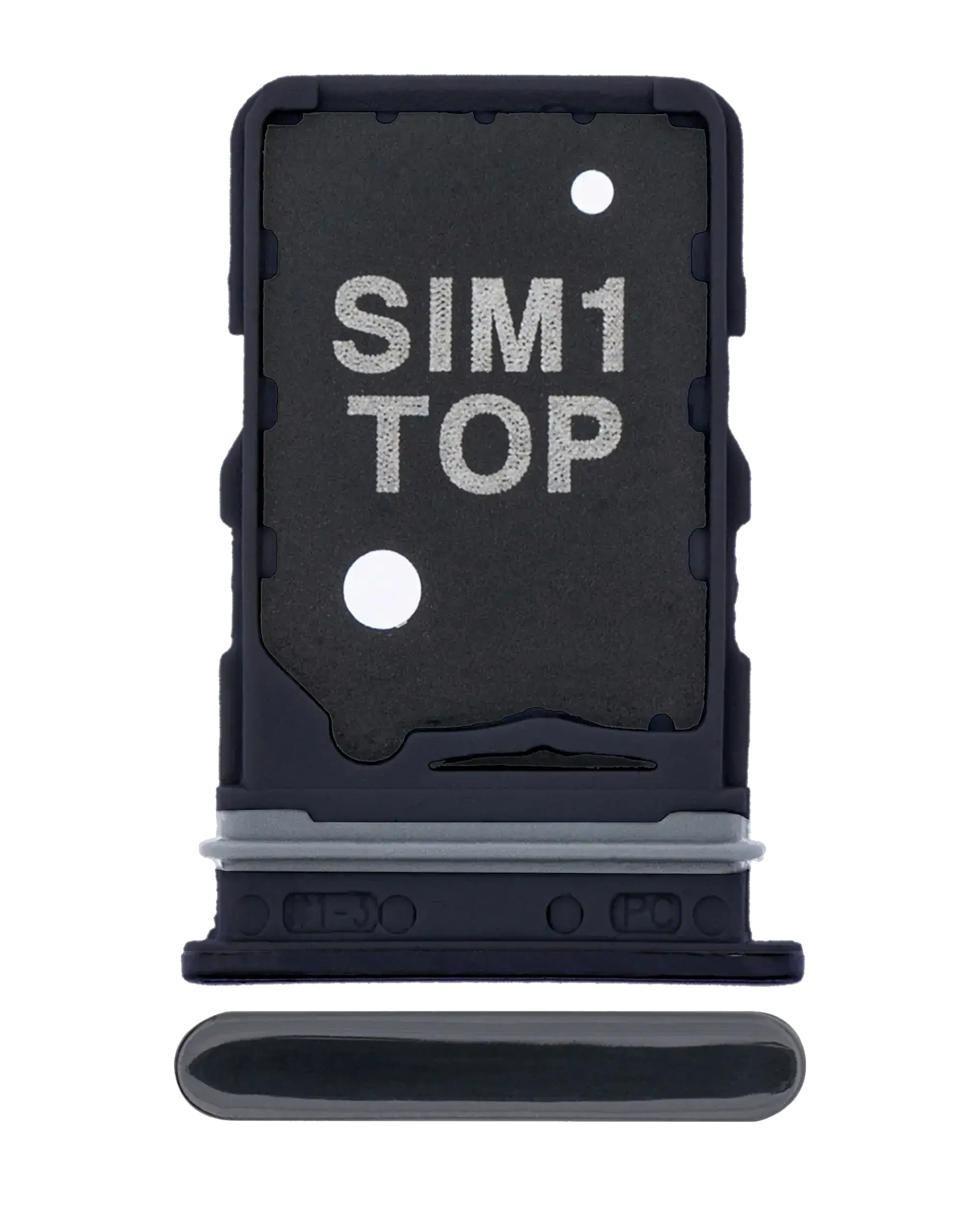 Carrellino SIM singola per Samsung Galaxy A80 (A805 / 2019) (Phantom Nero)