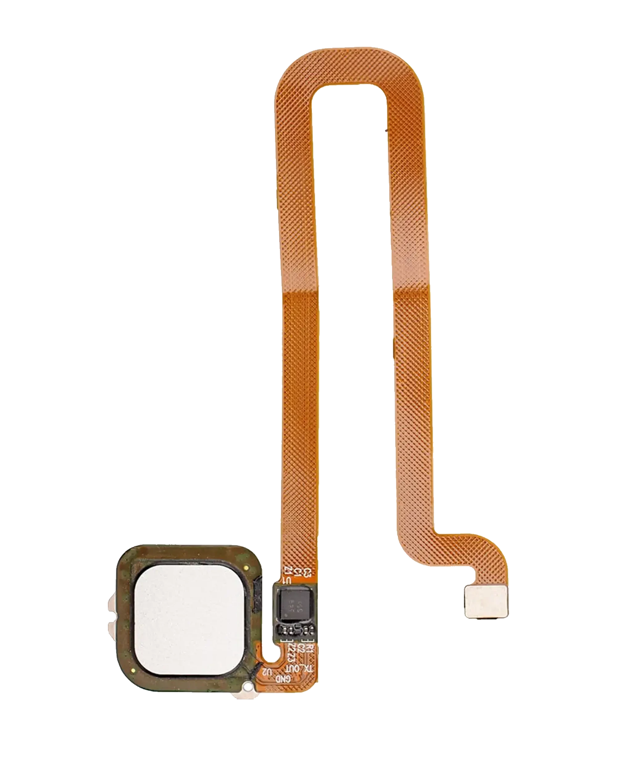 Fingerprint Reader con flat per Huawei Mate 8 (Argento)