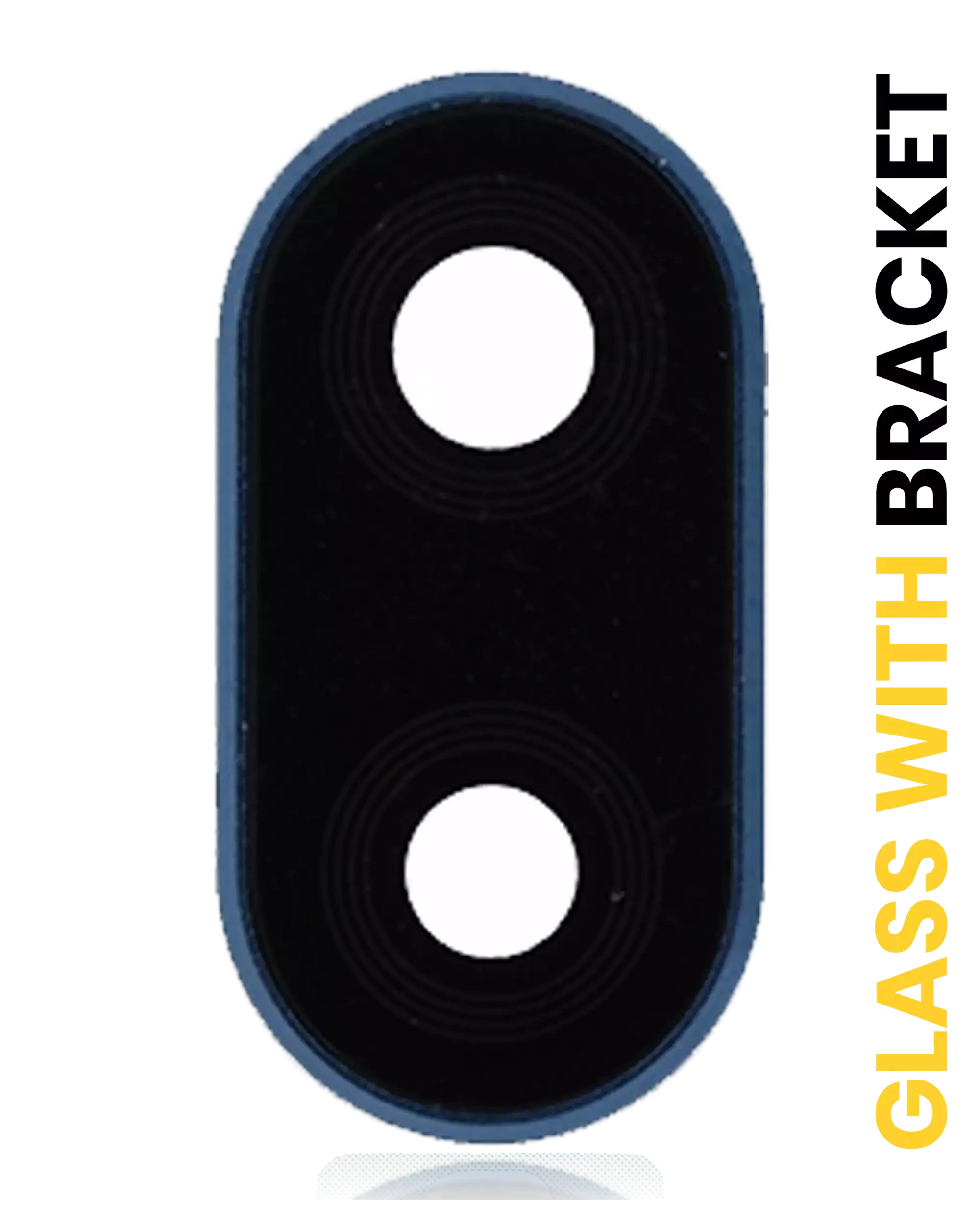 Lente fotocamera posteriore con staffa per Huawei Mate 10 Lite (Blu)