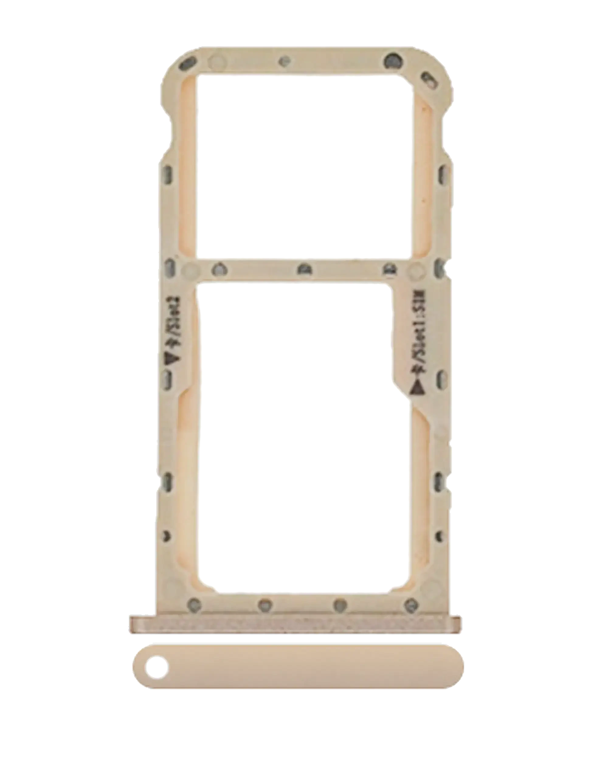 Carrellino SIM per Huawei Mate 10 Lite (Oro)