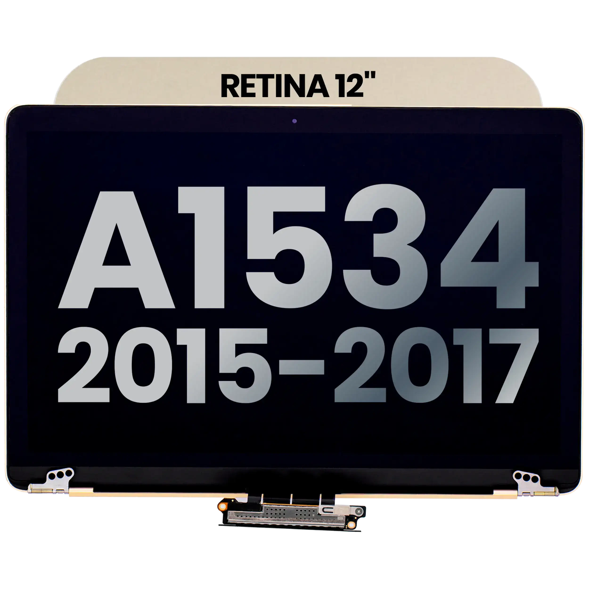 Display LCD completo per MacBook 12" A1534 (2015-2017) (Used Service Pack Pull: grado A) (Oro)