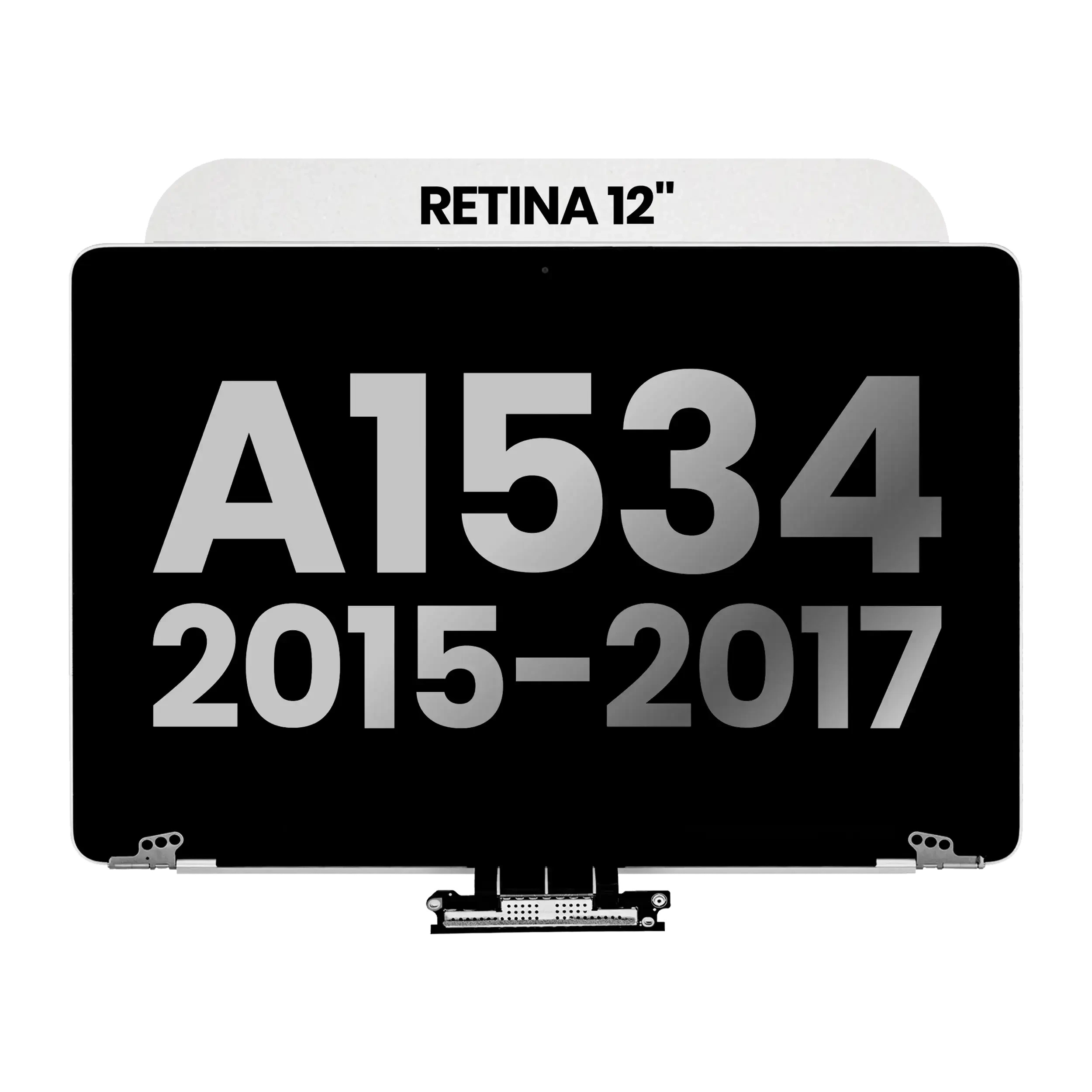 Display LCD completo per MacBook 12" A1534 (2015-2017) (Used Service Pack Pull: grado A) (Argento)