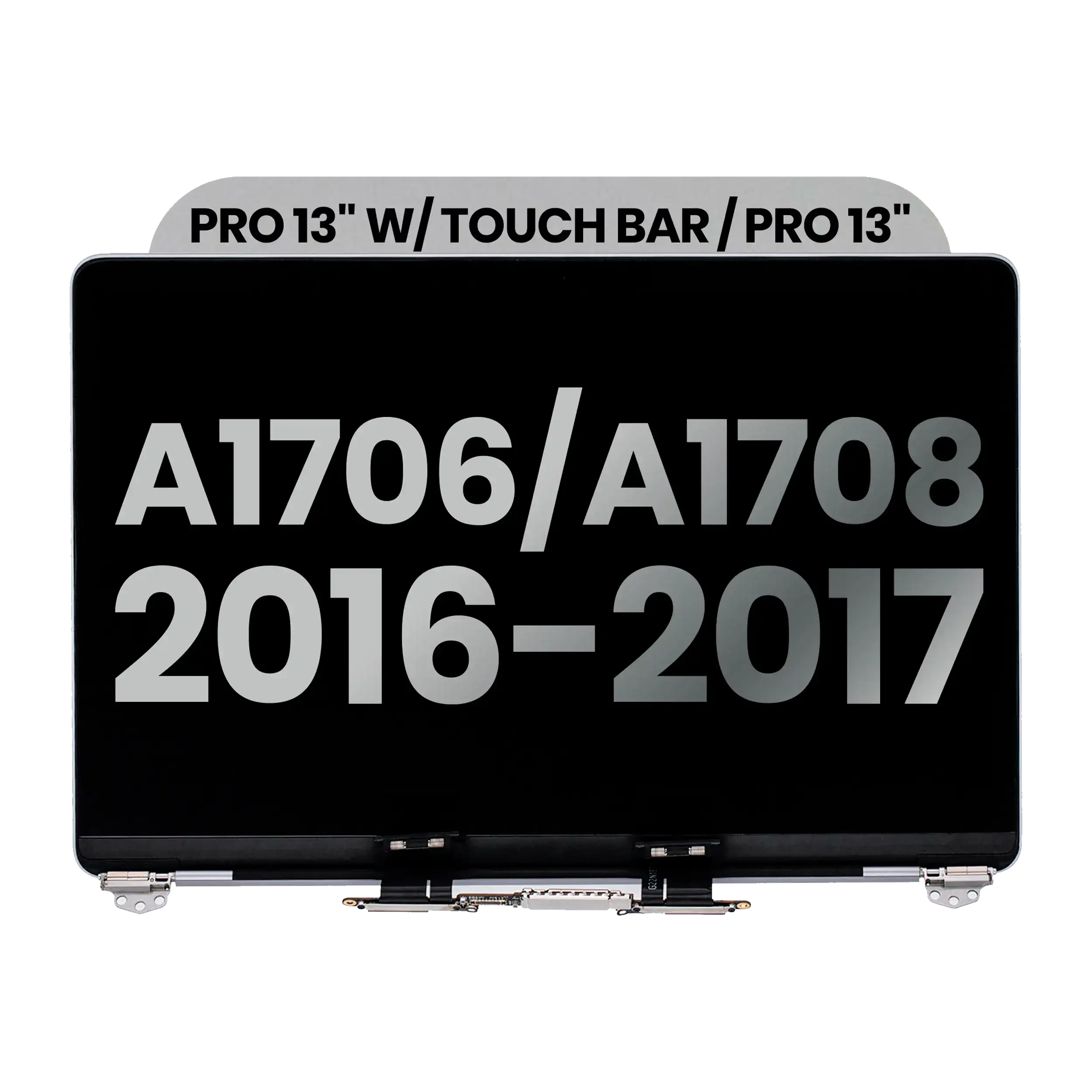 Display LCD completo per MacBook Pro 13" A1706 / A1708 (2016-2017) (Used Service Pack Pull: grado A) (Grigio siderale)