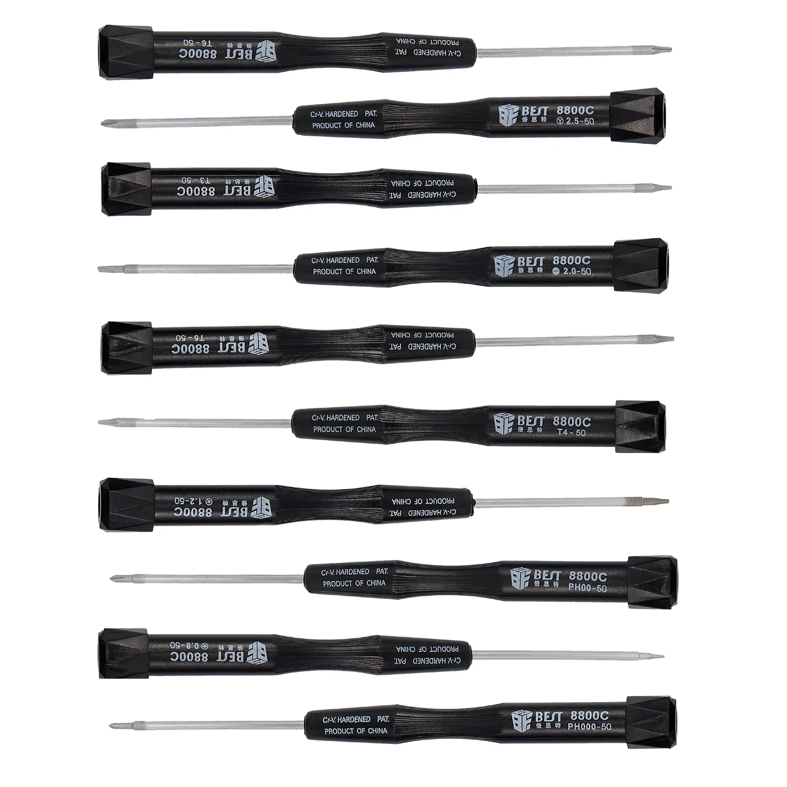 Precision cacciavite Set (Bst-8800) (10 in 1) (Best)