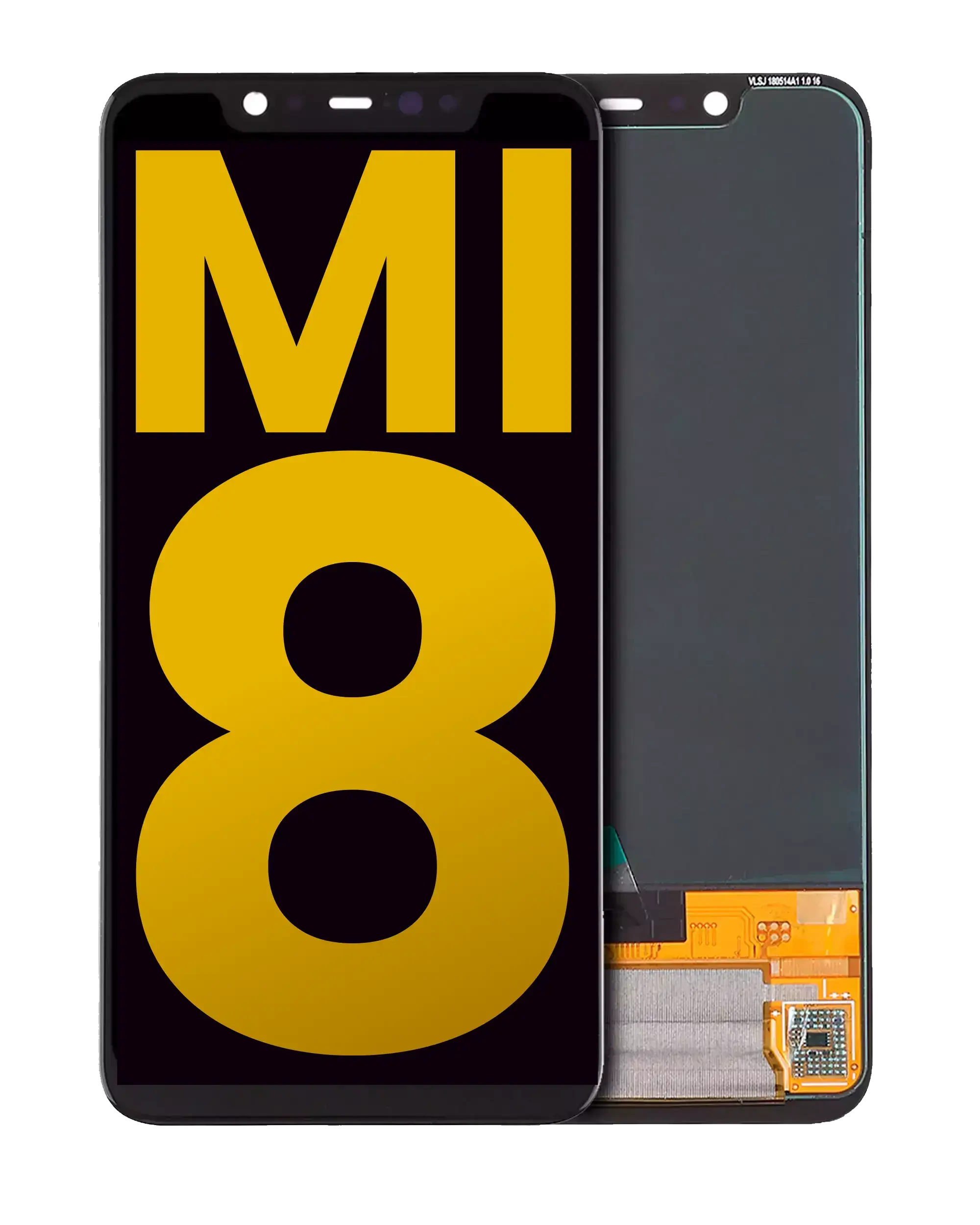Display OLED completo senza Frame per Xiaomi Mi 8 (Refurbished) (tutti i colori)