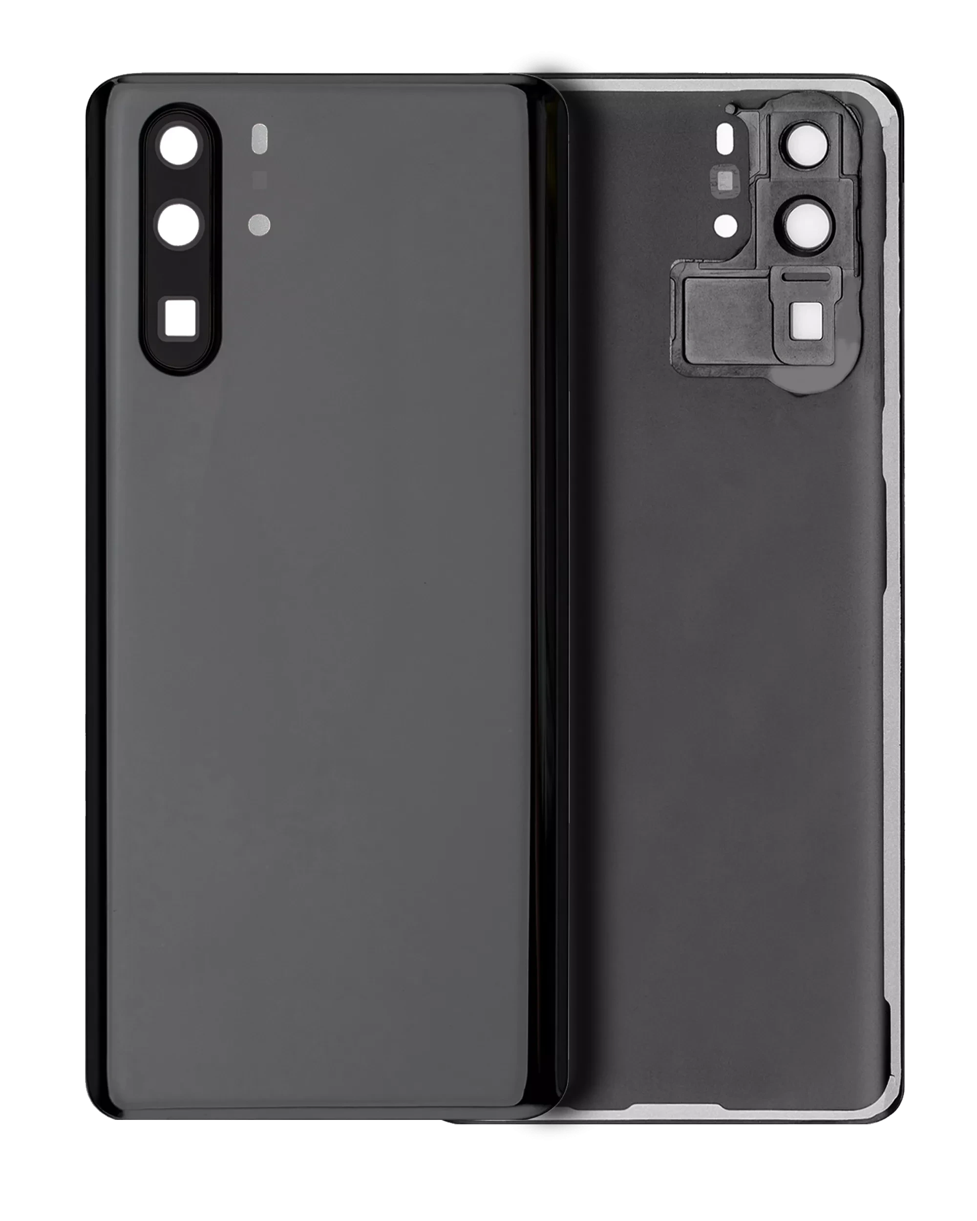 vetro cover posteriore con Vetro fotocamera per Huawei P30 Pro (Nero)