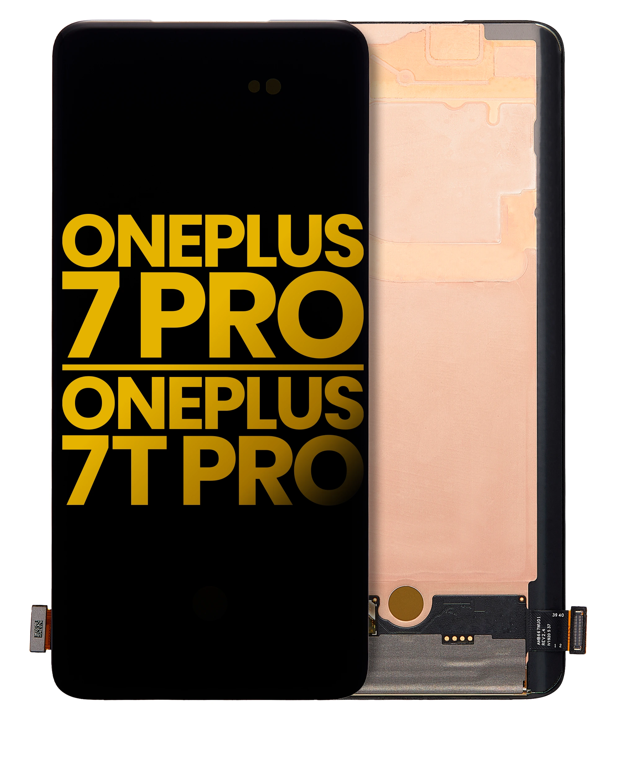 Display OLED completo senza Frame per OnePlus 7 Pro / 7T Pro (Refurbished) (tutti i colori)