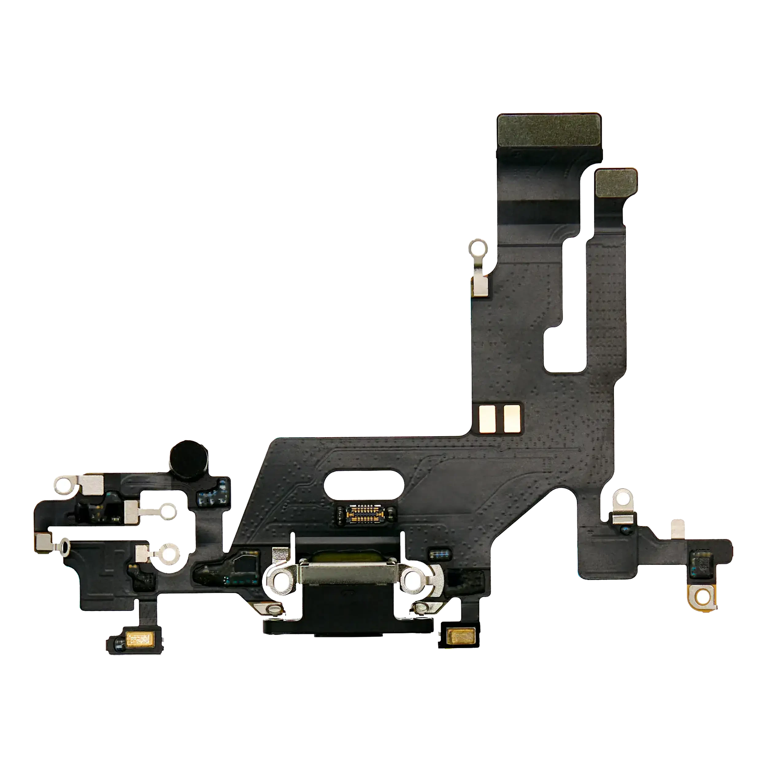 Flat connettore di ricarica per iPhone 11 (Premium) (Nero)