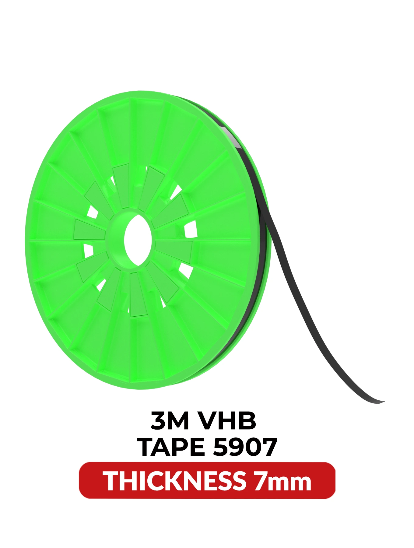 Double-Sided Acrylic Bonding Adesivo (7MM x 25M) (3M Model # VHB 5907)