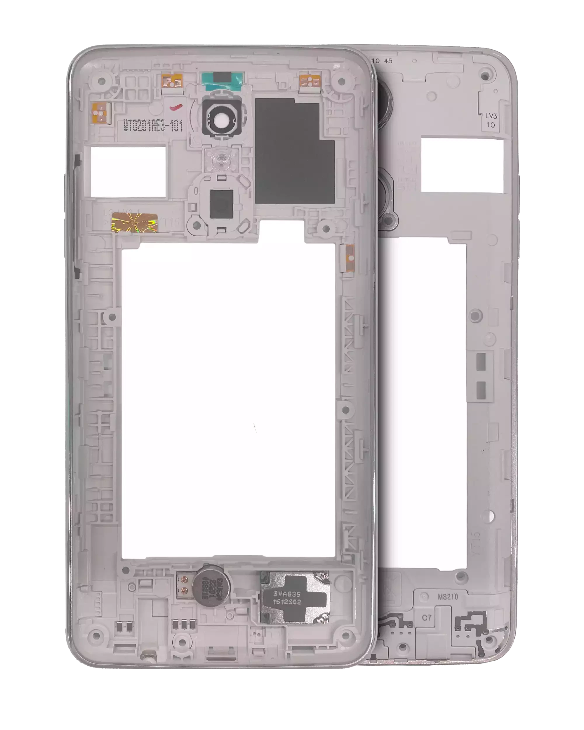 Frame centrale per LG K8 (2017) / Aristo (US Version) (Service Pack) (Argento)